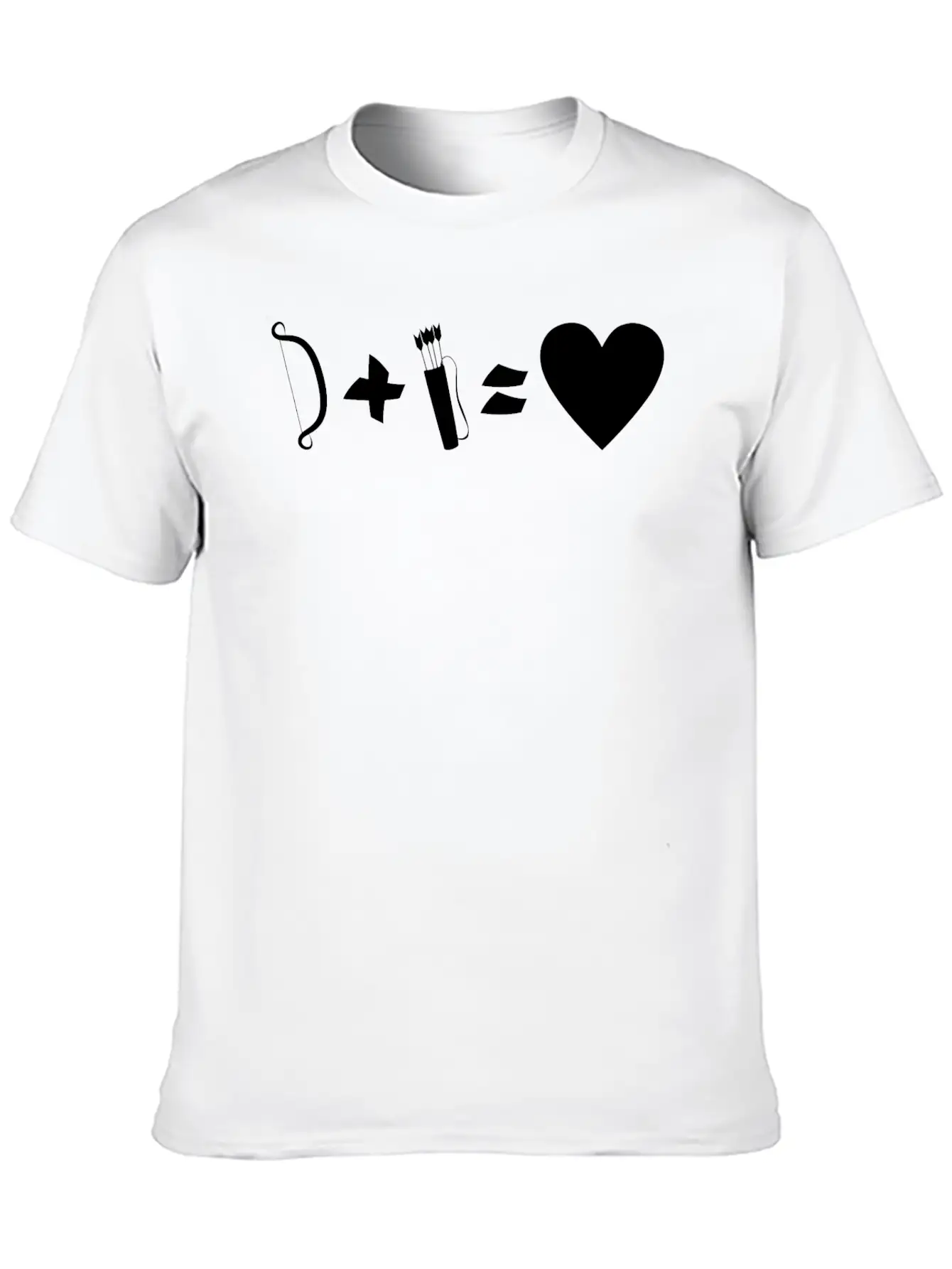 Bow Quiver = Love Archer Archery Classic Cotton Tee – Unisex Comfort For Any Season