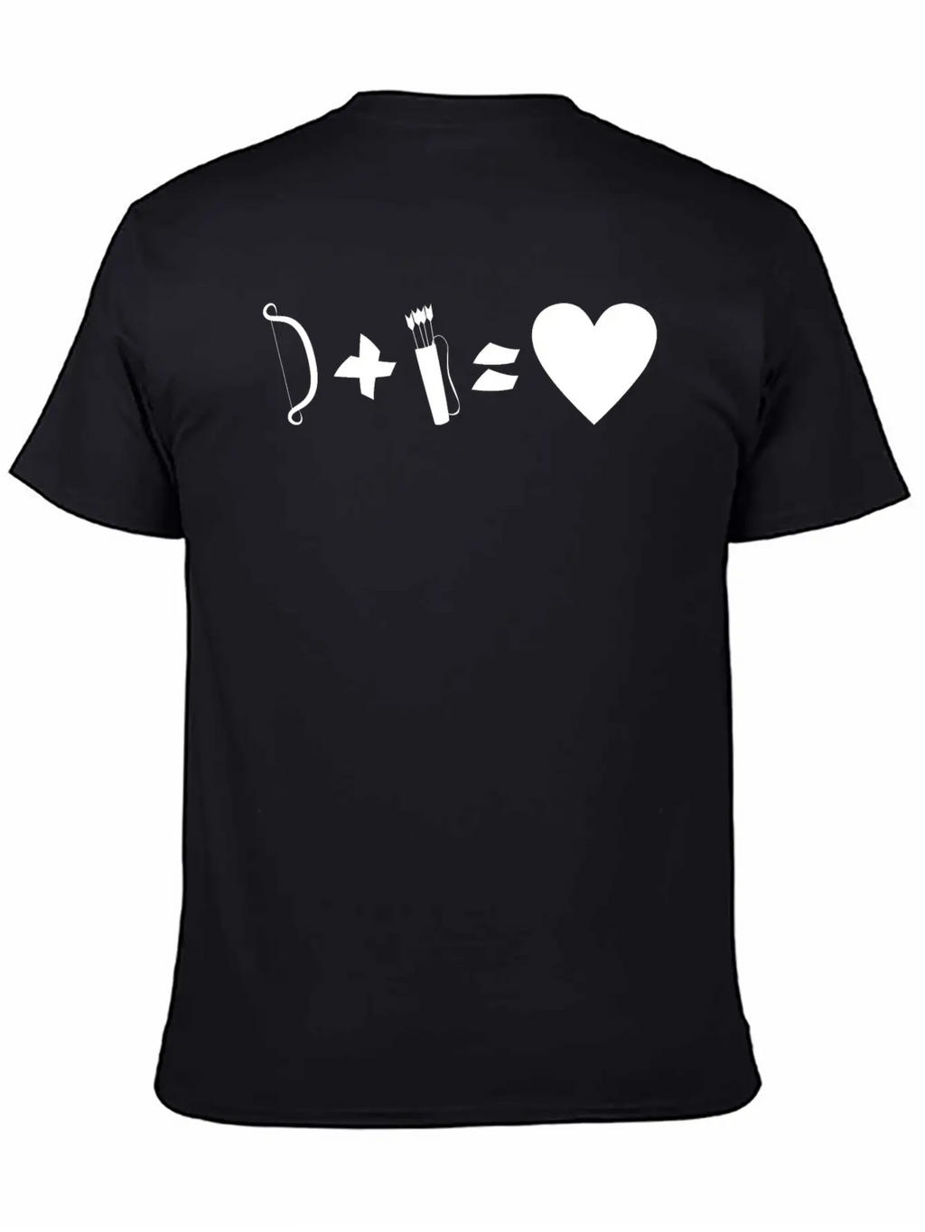 Bow Quiver = Love Archer Archery Classic Cotton Tee – Unisex Comfort For Any Season