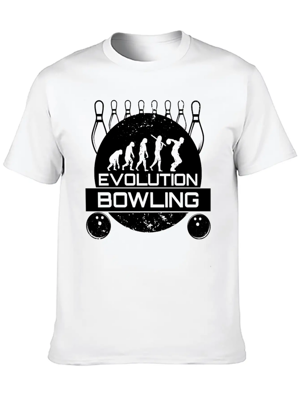 Bowling EvolutionStrike Team League Spare Bowler Relaxed Everyday Tee – Lightweight And Durable Cotton