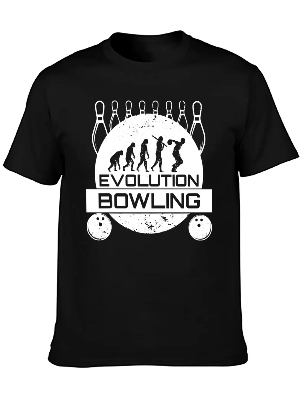 Bowling EvolutionStrike Team League Spare Bowler Relaxed Everyday Tee – Lightweight And Durable Cotton