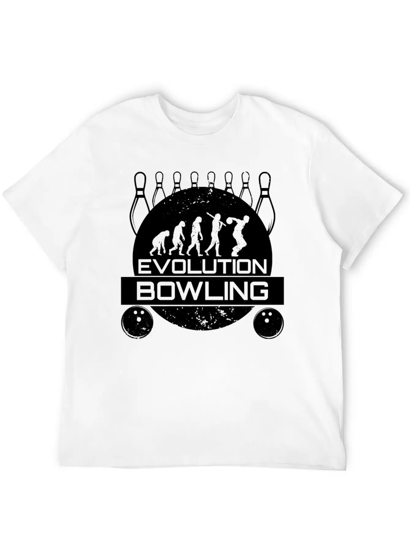 Bowling EvolutionStrike Team League Spare Bowler Relaxed Everyday Tee – Lightweight And Durable Cotton