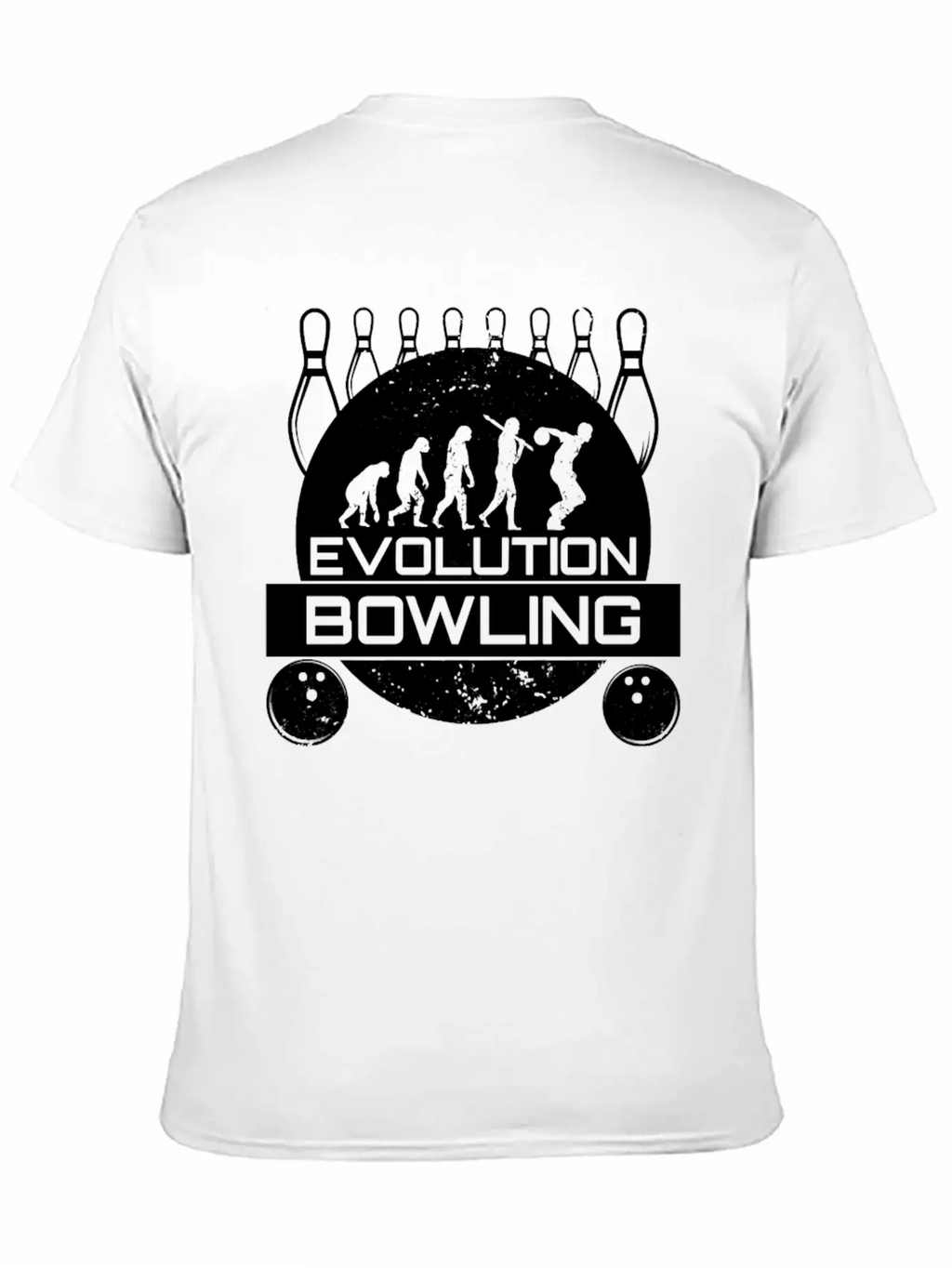 Bowling EvolutionStrike Team League Spare Bowler Relaxed Everyday Tee – Lightweight And Durable Cotton