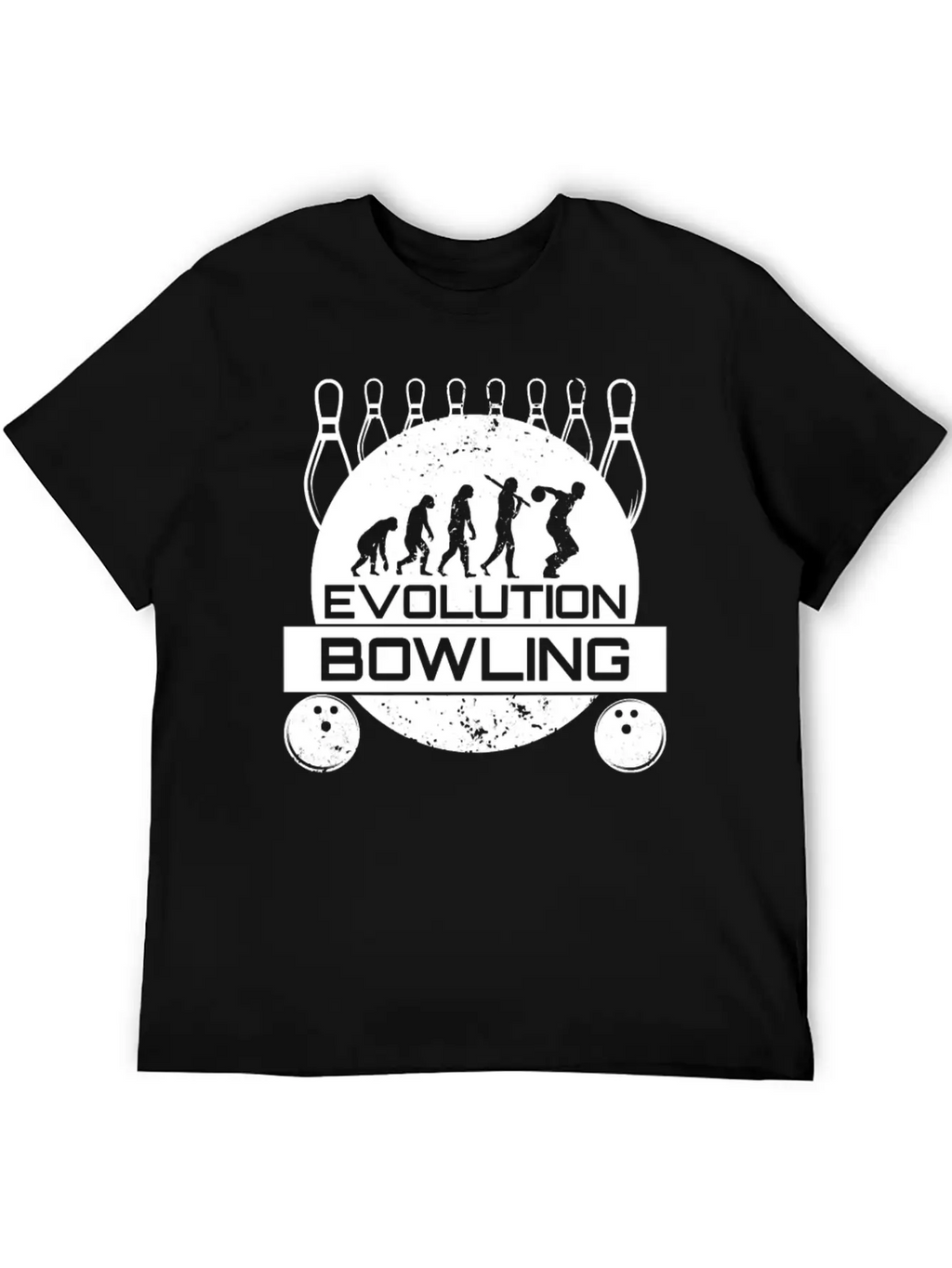 Bowling EvolutionStrike Team League Spare Bowler Relaxed Everyday Tee – Lightweight And Durable Cotton