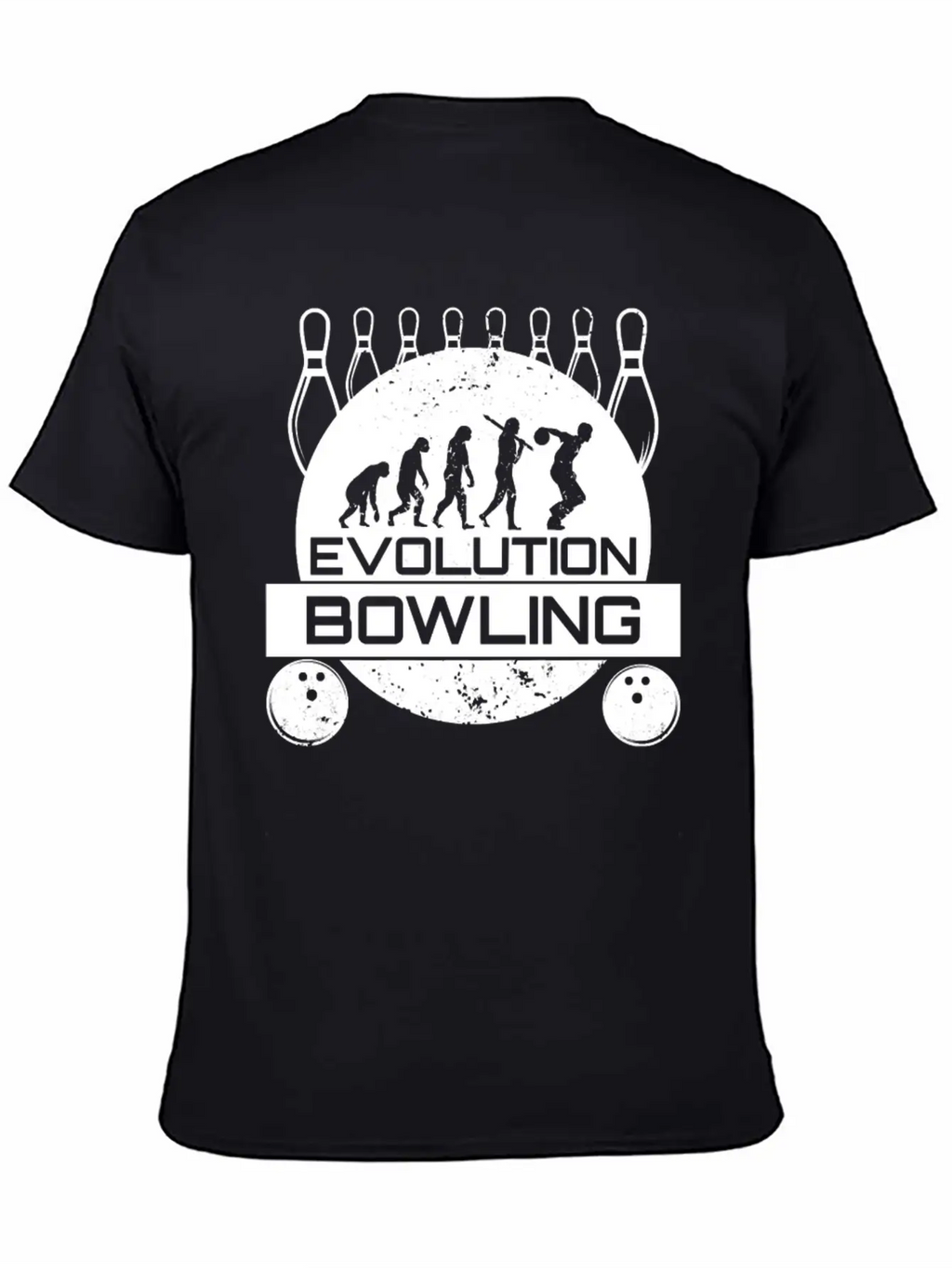 Bowling EvolutionStrike Team League Spare Bowler Relaxed Everyday Tee – Lightweight And Durable Cotton
