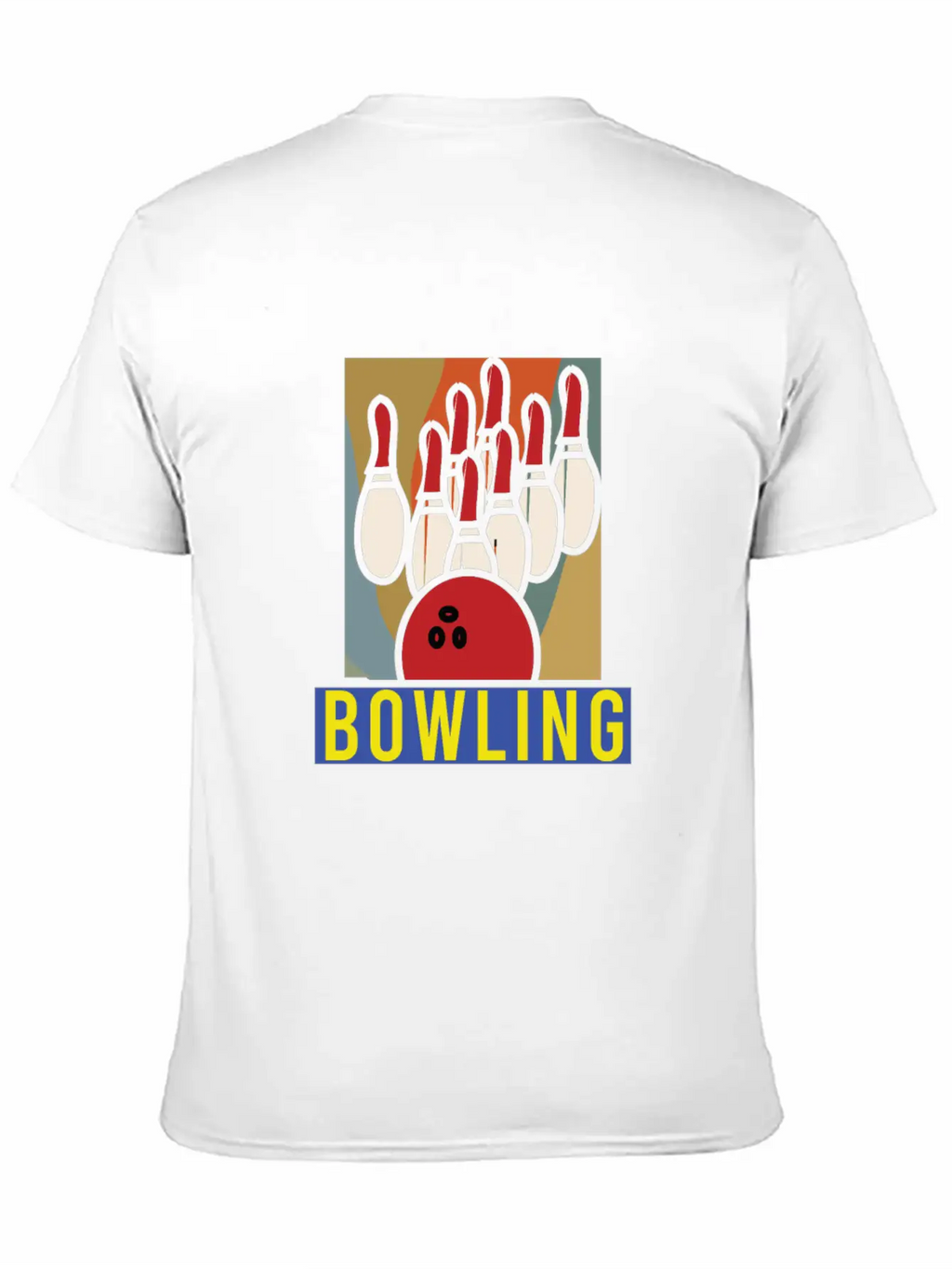 Bowling League Bowler Thrower Nine Pin Sports Club Stylish Everyday T-Shirt – Unisex Basic Cotton Tee