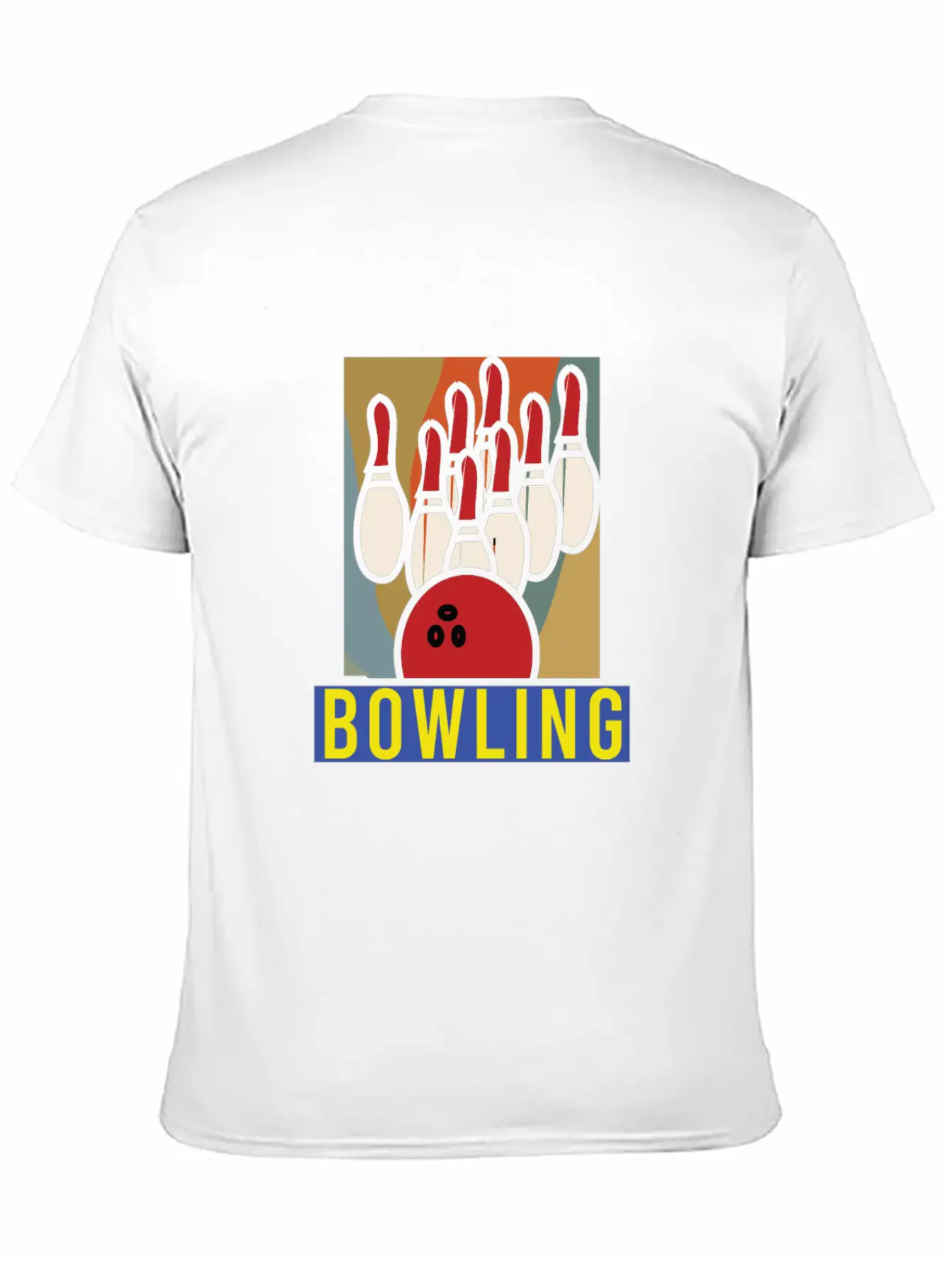 Bowling League Bowler Thrower Nine Pin Sports Club Stylish Everyday T-Shirt – Unisex Basic Cotton Tee