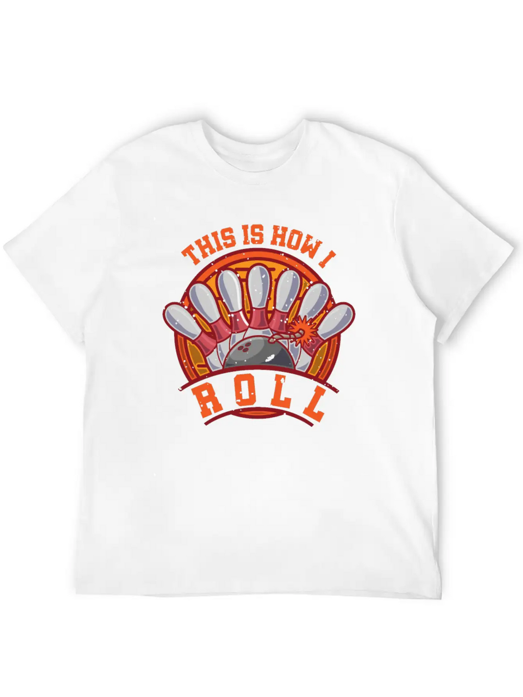 Bowling Player Classic Cotton Tee – Unisex Comfort For Any Season