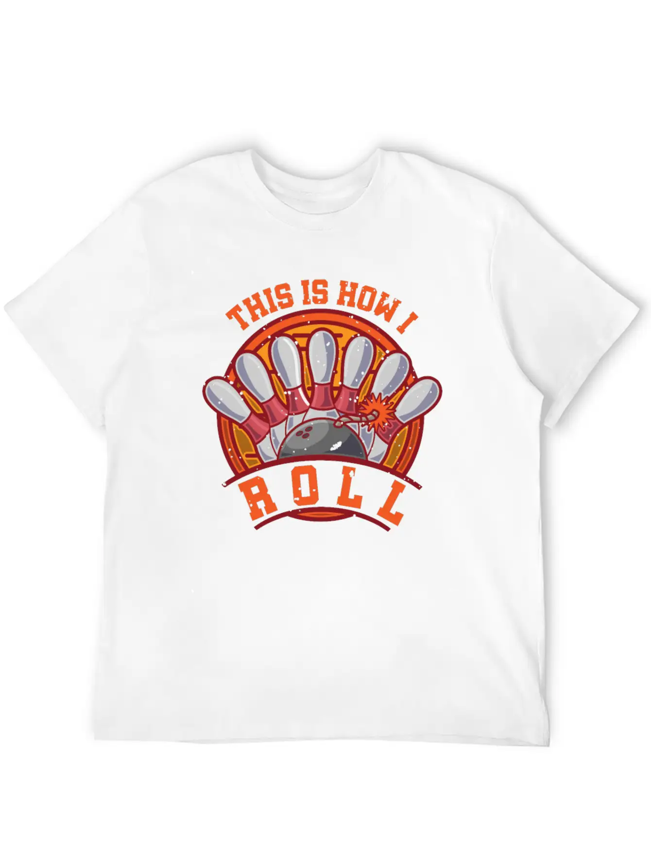 Bowling Player Classic Cotton Tee – Unisex Comfort For Any Season