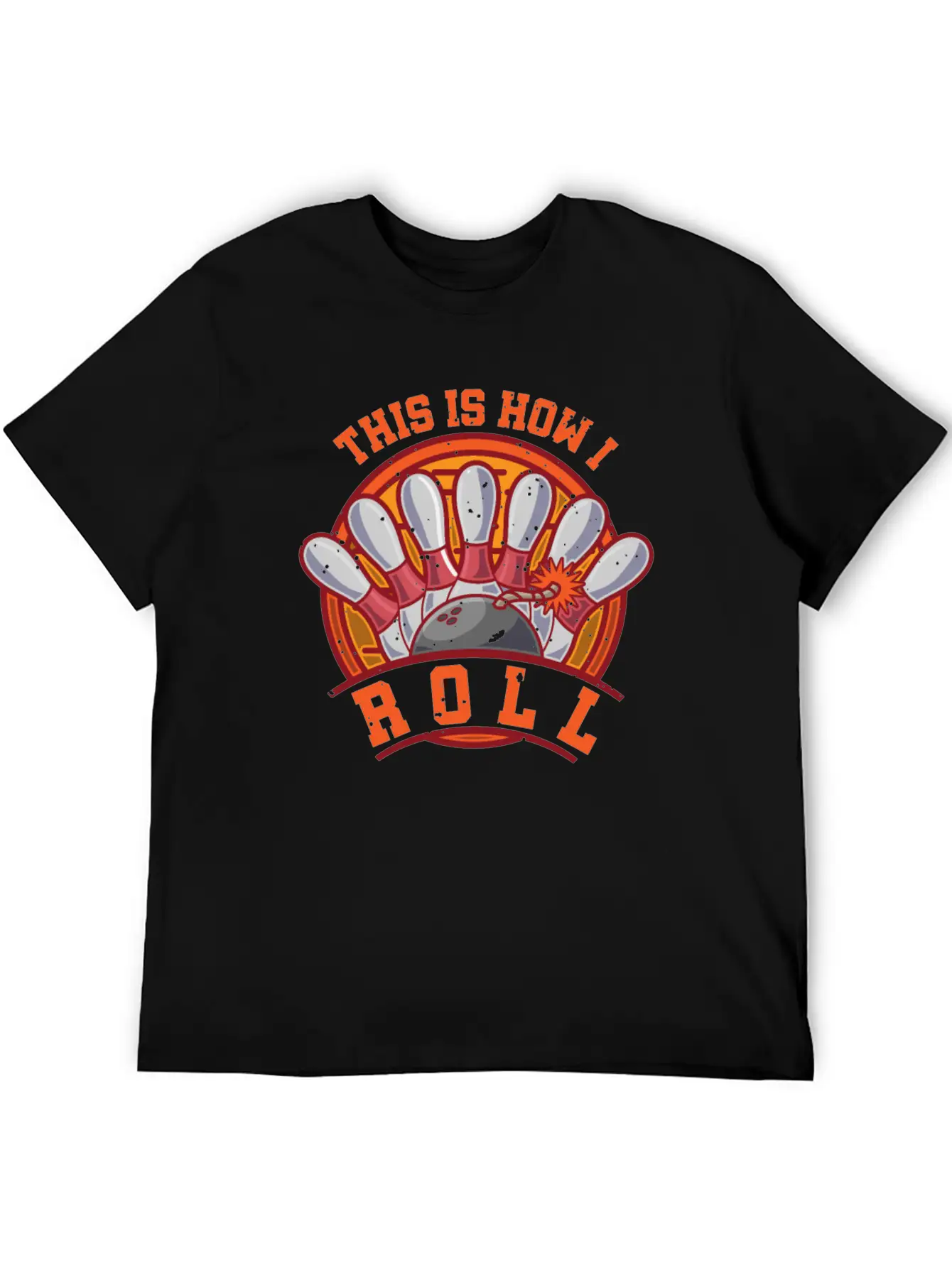 Bowling Player Classic Cotton Tee – Unisex Comfort For Any Season