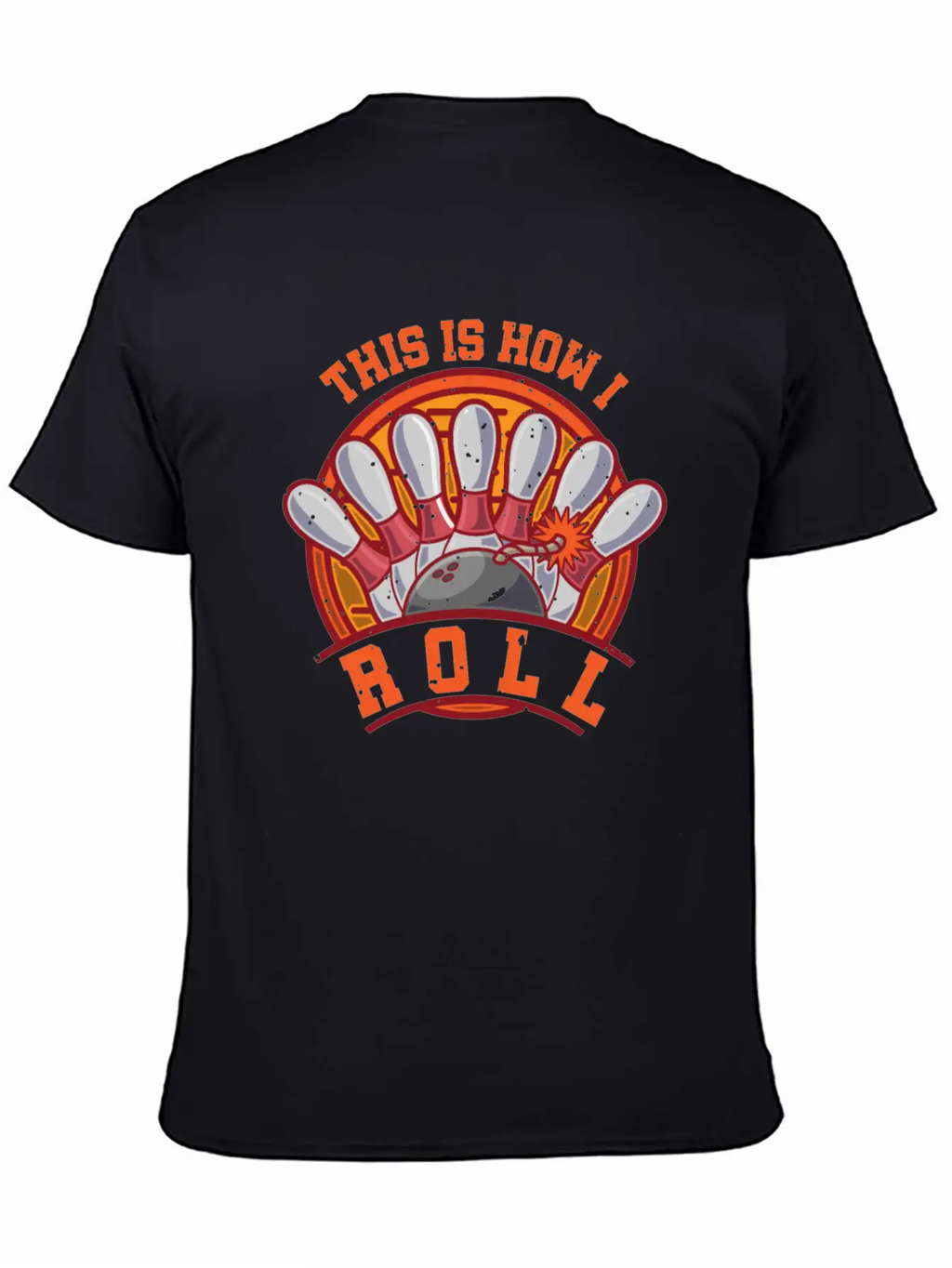 Bowling Player Classic Cotton Tee – Unisex Comfort For Any Season