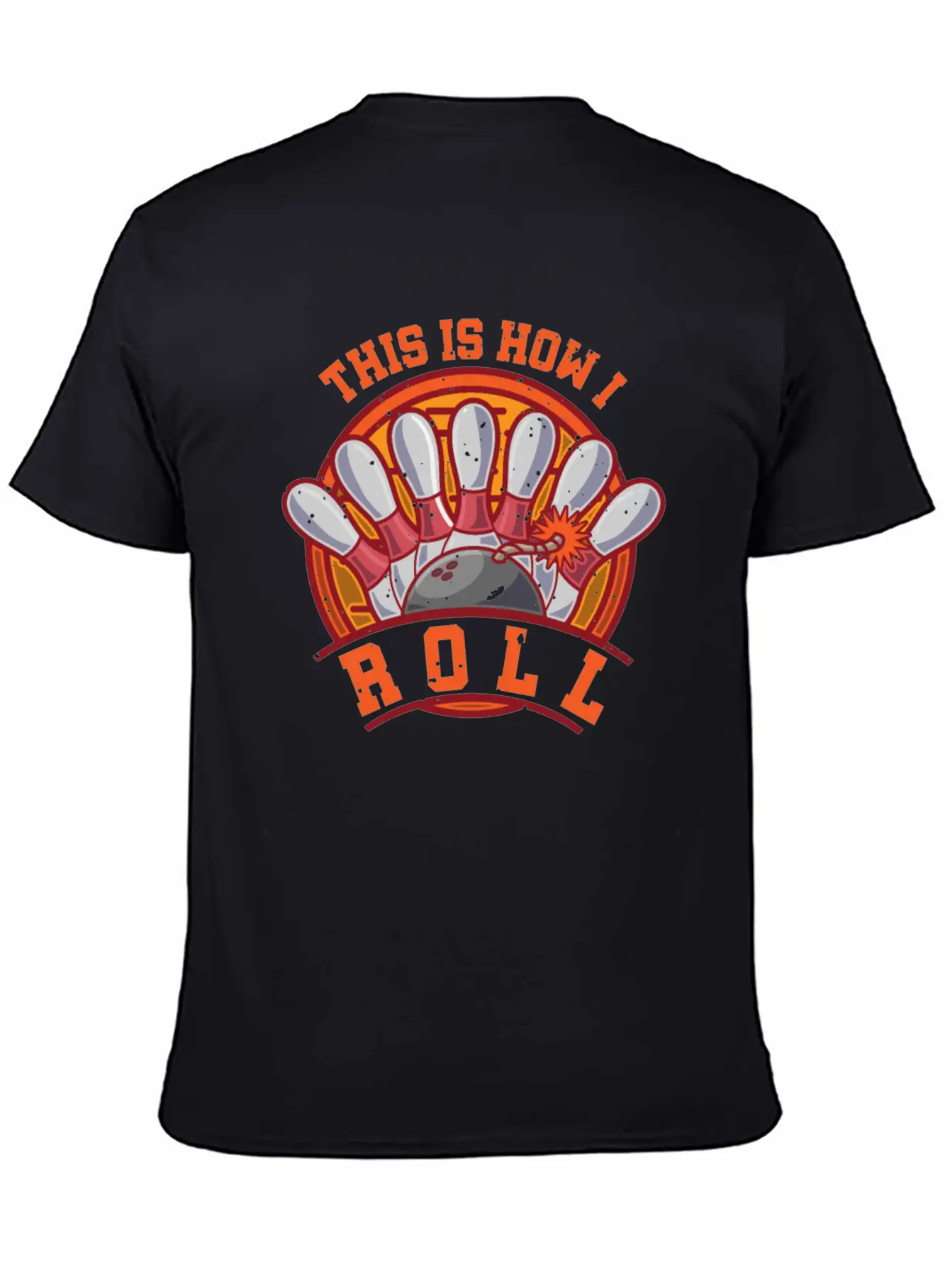 Bowling Player Classic Cotton Tee – Unisex Comfort For Any Season
