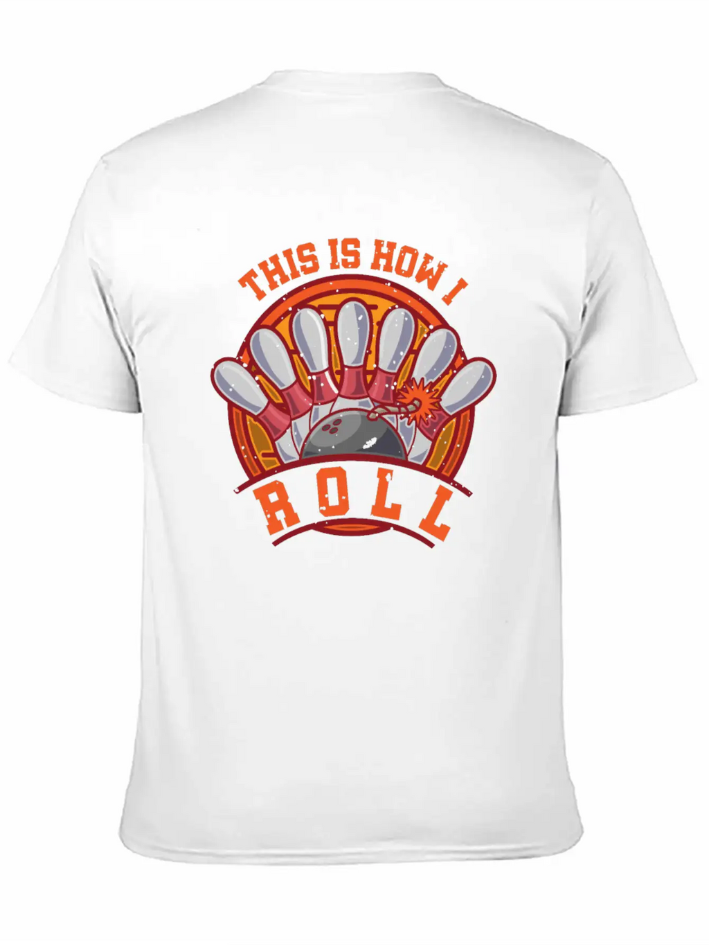 Bowling Player Classic Cotton Tee – Unisex Comfort For Any Season
