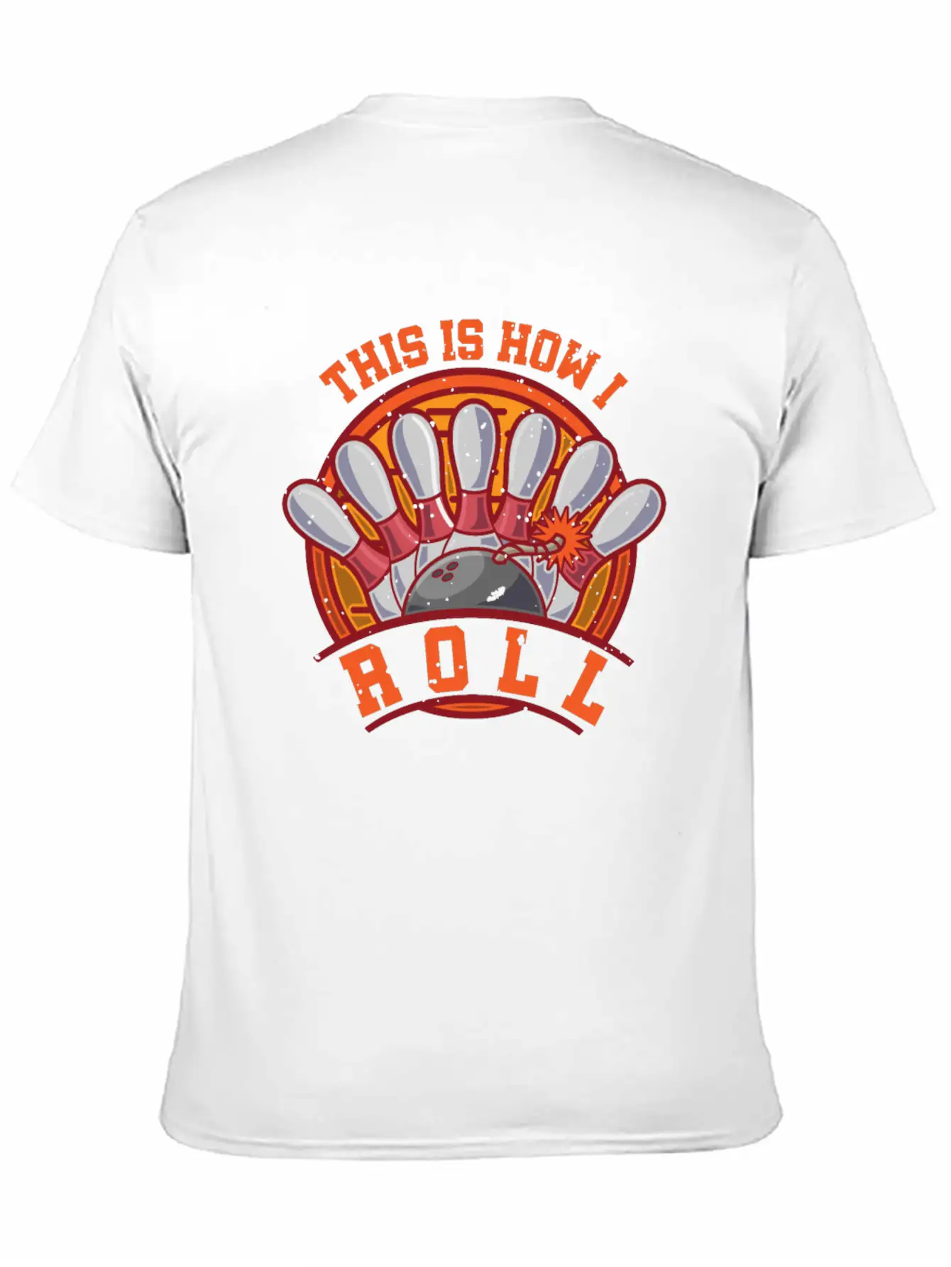Bowling Player Classic Cotton Tee – Unisex Comfort For Any Season