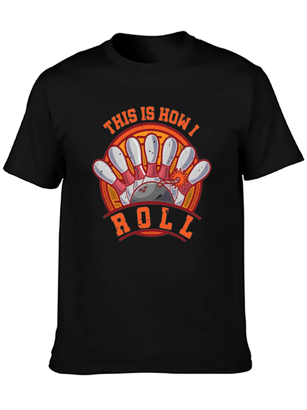 Bowling Player Classic Cotton Tee – Unisex Comfort For Any Season