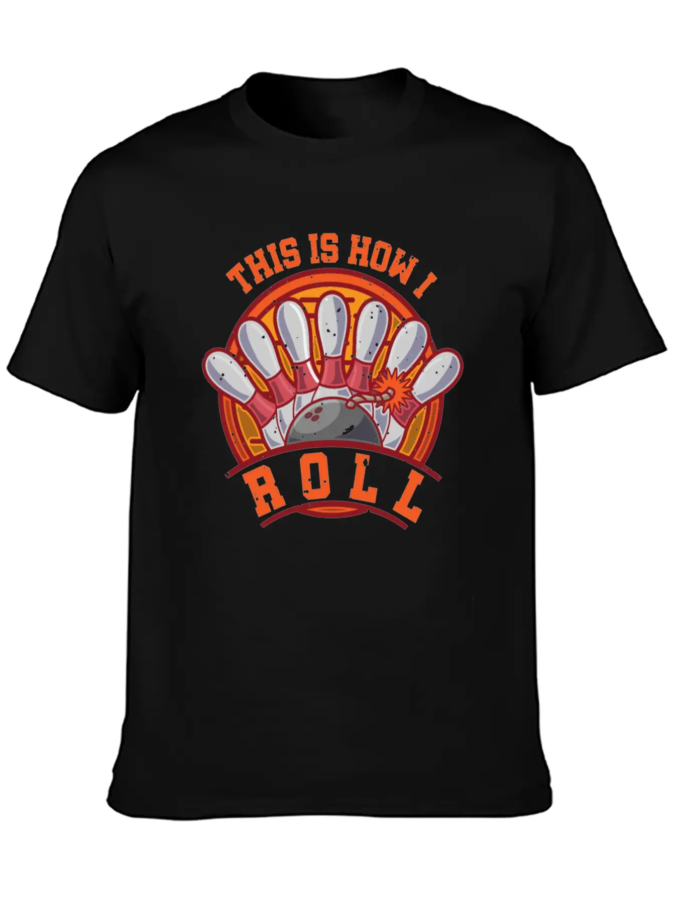 Bowling Player Classic Cotton Tee – Unisex Comfort For Any Season