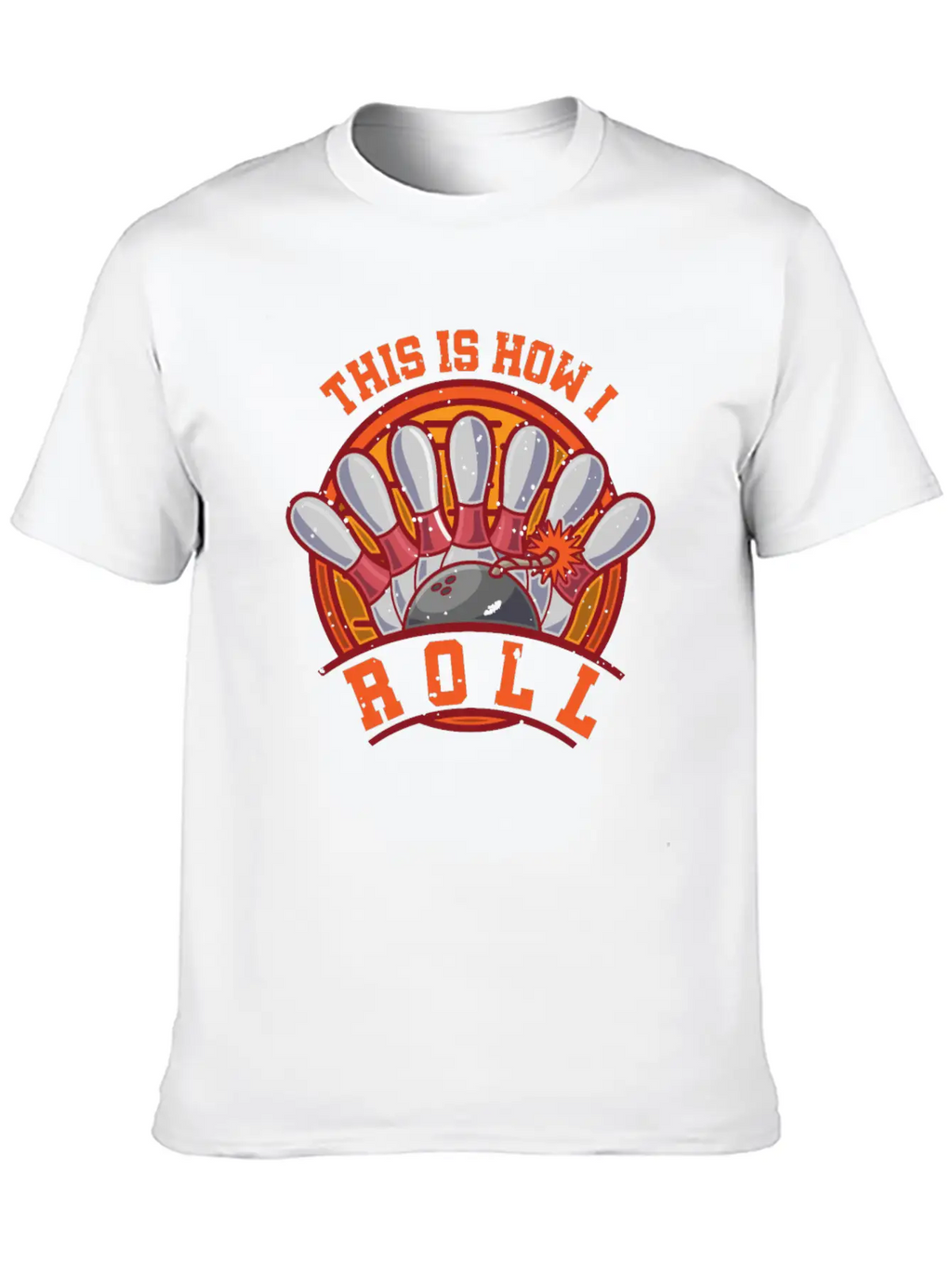 Bowling Player Classic Cotton Tee – Unisex Comfort For Any Season