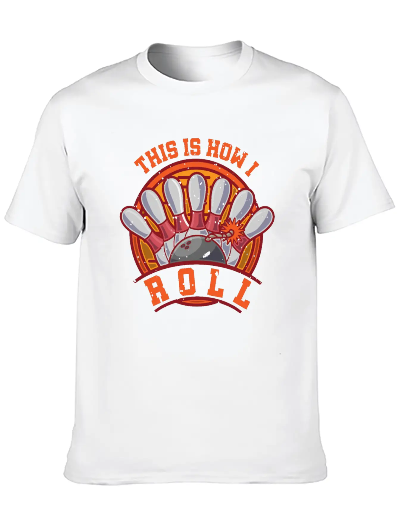 Bowling Player Classic Cotton Tee – Unisex Comfort For Any Season