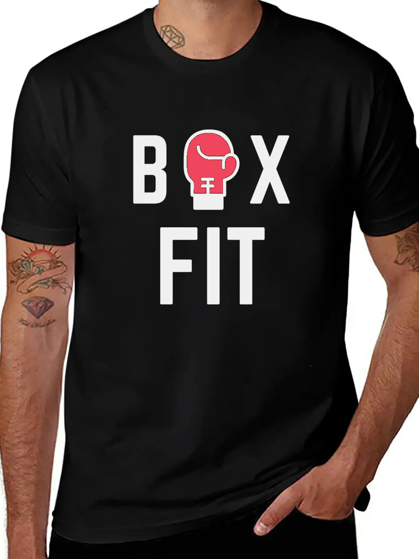 Box FIT - Fitness Essential Cotton Tee For Daily Outfits – Unisex Style