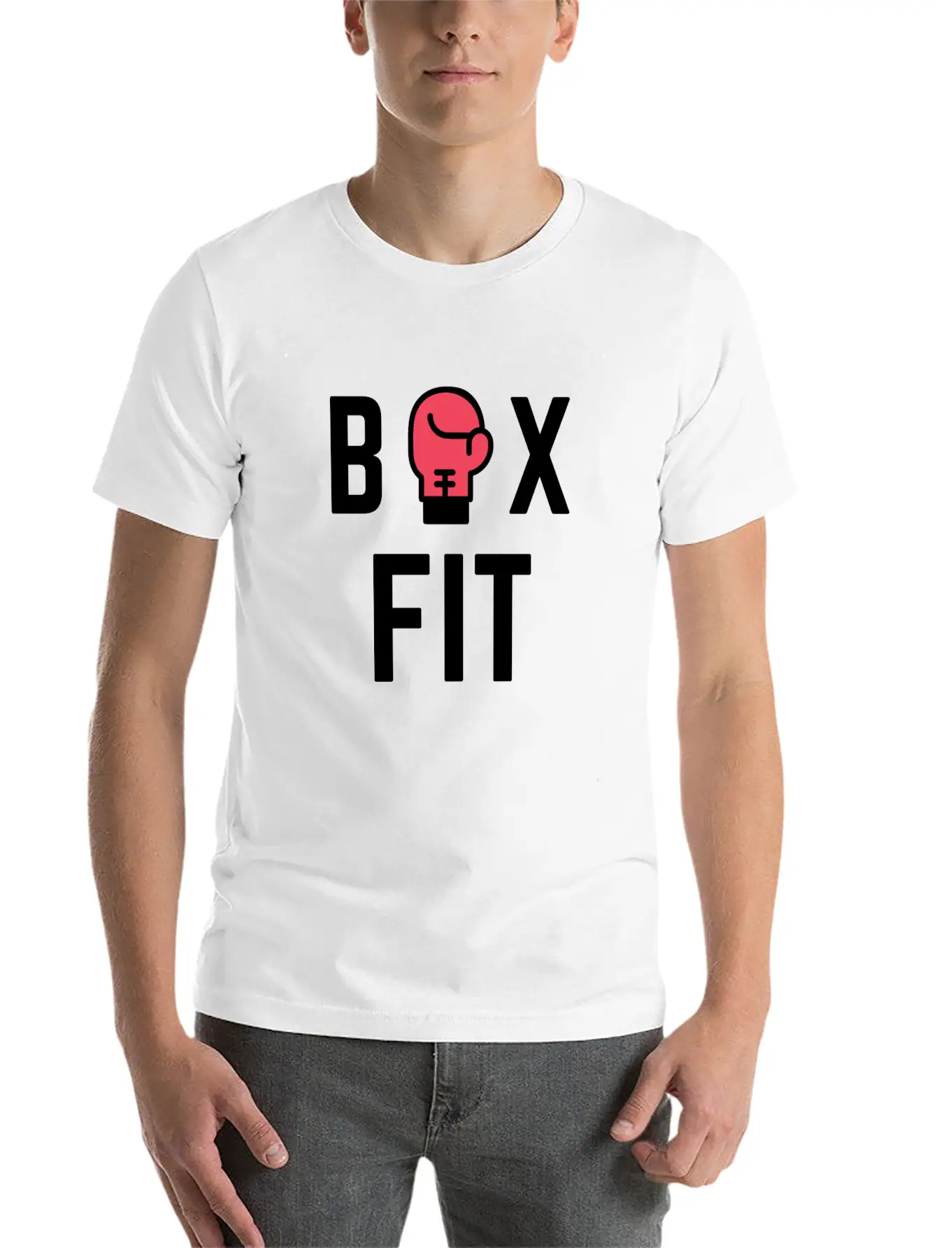 Box FIT - Fitness Essential Cotton Tee For Daily Outfits – Unisex Style