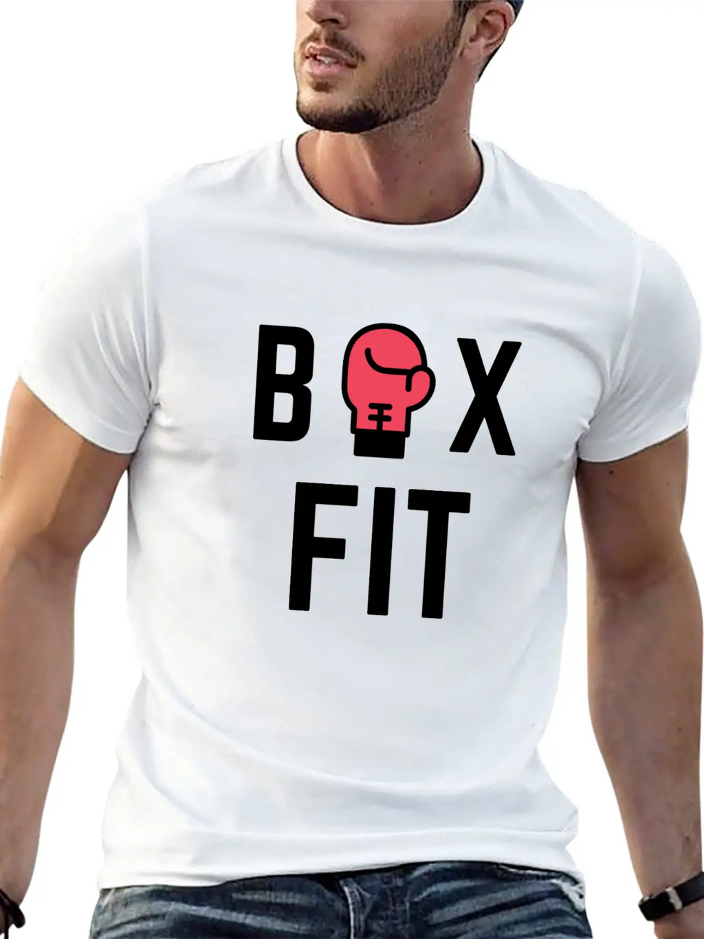 Box FIT - Fitness Essential Cotton Tee For Daily Outfits – Unisex Style