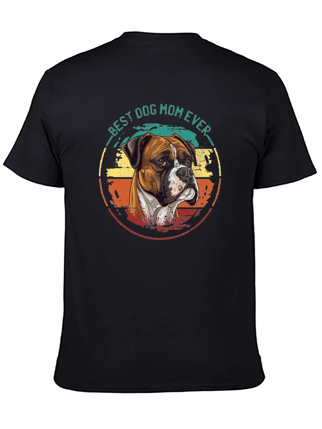 Boxer-Dog-breed Dog-Mom German-Boxer-Dog Unisex Casual T-Shirt – Clean Design For Daily Comfort