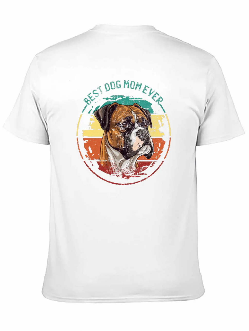 Boxer-Dog-breed Dog-Mom German-Boxer-Dog Unisex Casual T-Shirt – Clean Design For Daily Comfort