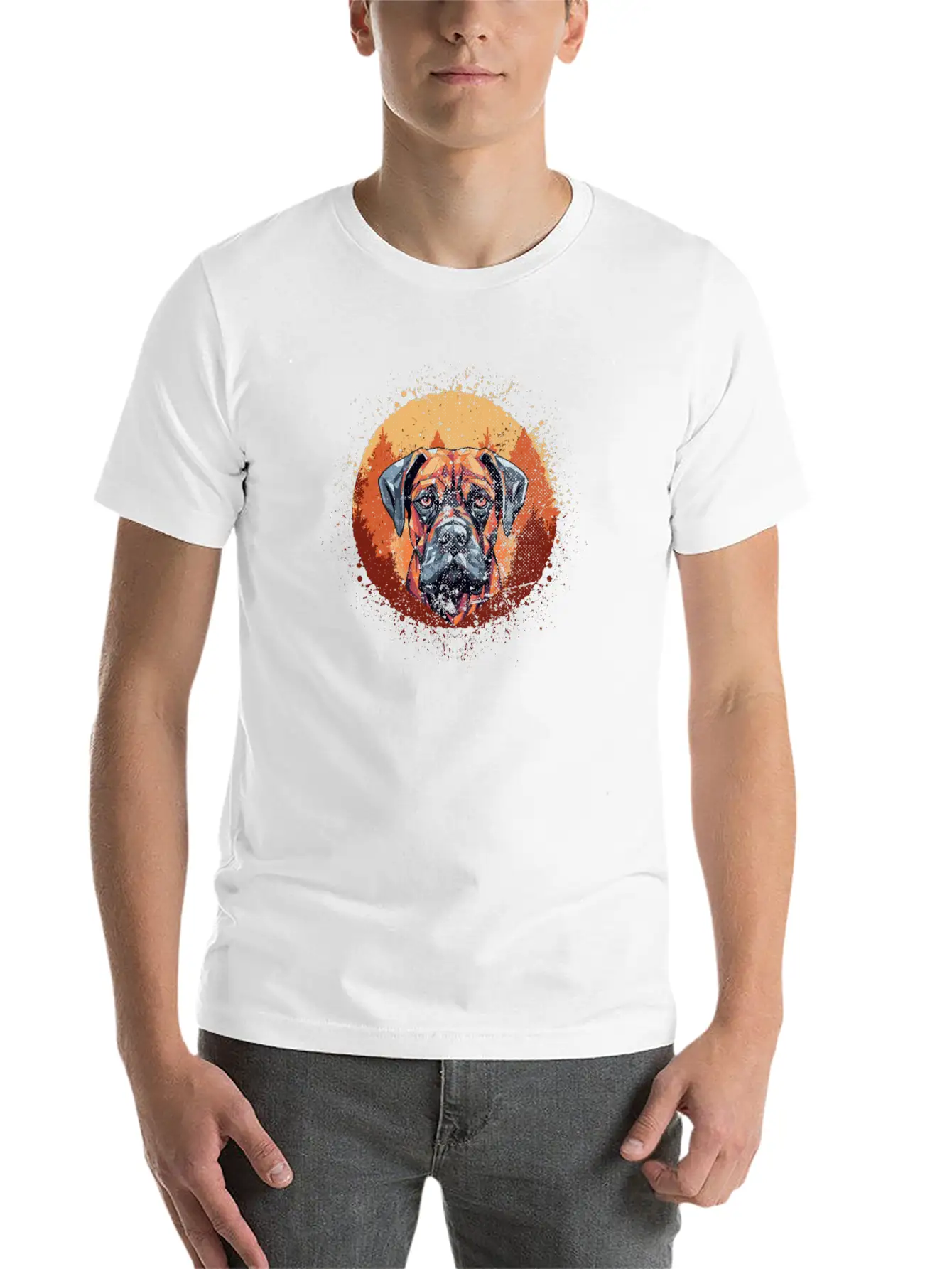Boxer-Dog-breeds Dog-dad Dog-Mom Boxer-Dog Unisex Casual T-Shirt – Clean Design For Daily Comfort