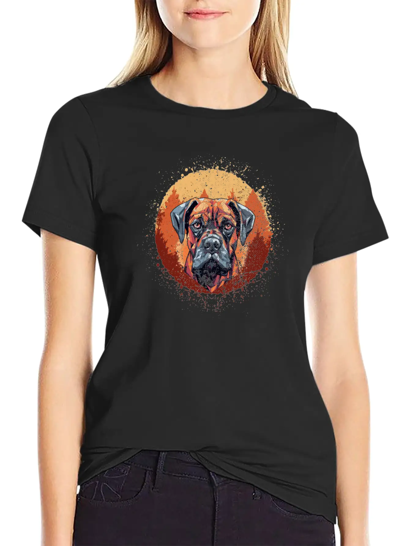 Boxer-Dog-breeds Dog-dad Dog-Mom Boxer-Dog Unisex Casual T-Shirt – Clean Design For Daily Comfort