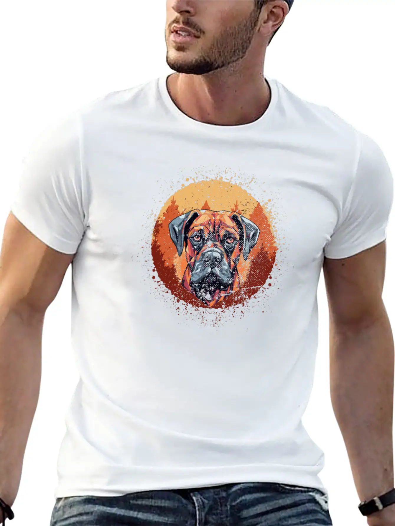 Boxer-Dog-breeds Dog-dad Dog-Mom Boxer-Dog Unisex Casual T-Shirt – Clean Design For Daily Comfort