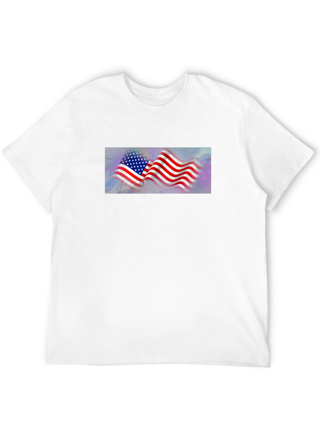American Flag Graphic Tee - Patriotic Style