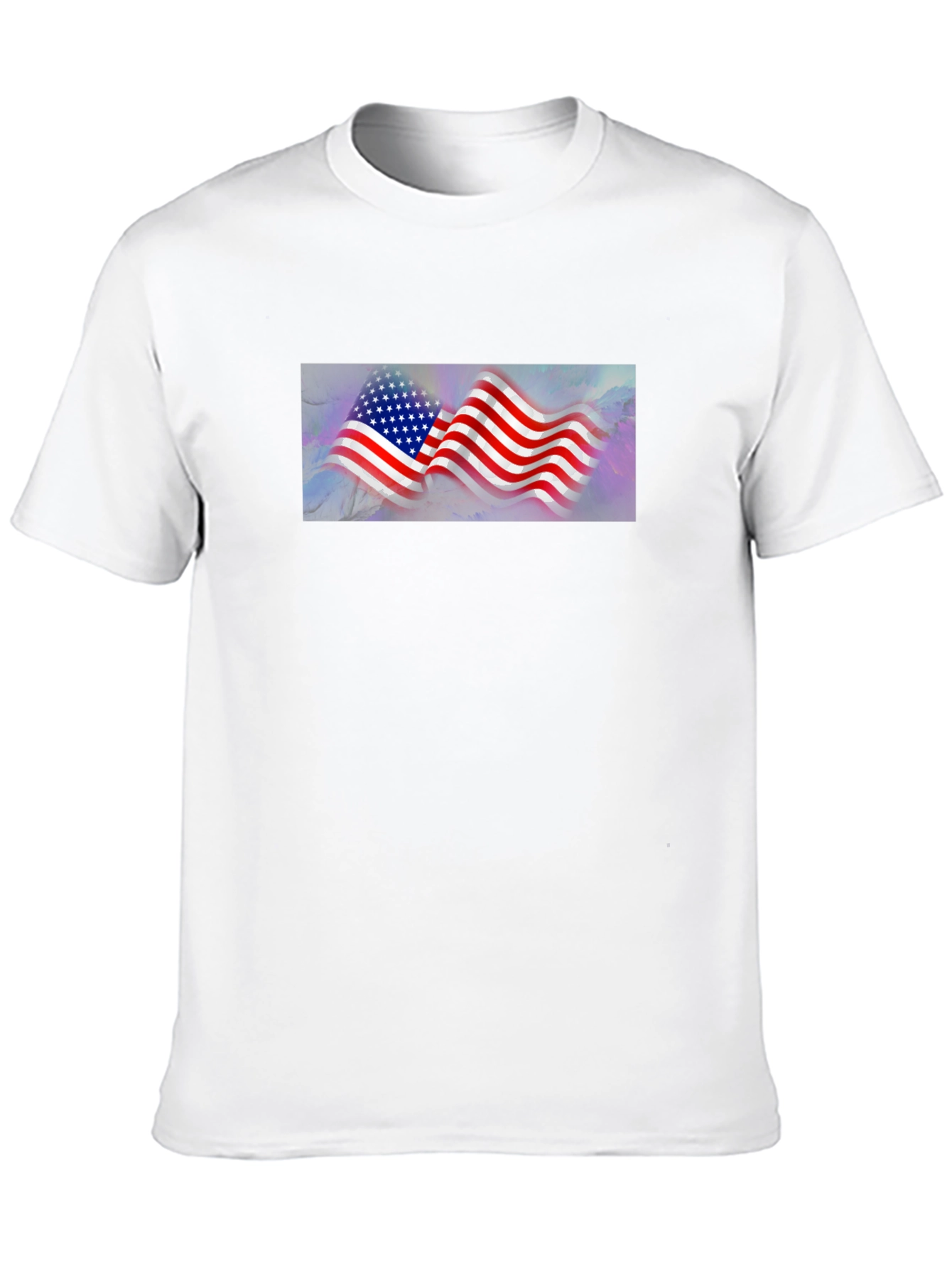 American Flag Graphic Tee - Patriotic Style