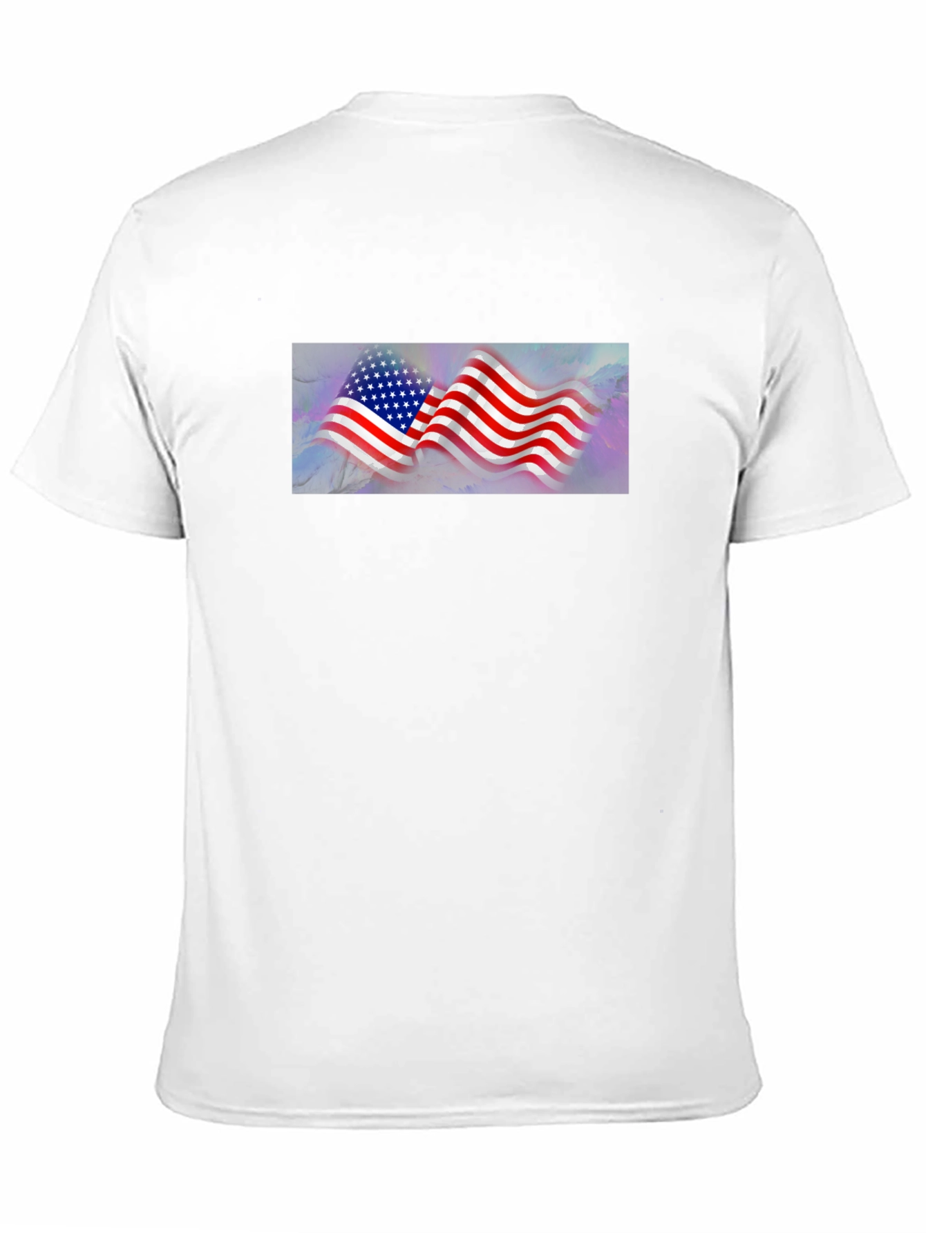 American Flag Graphic Tee - Patriotic Style