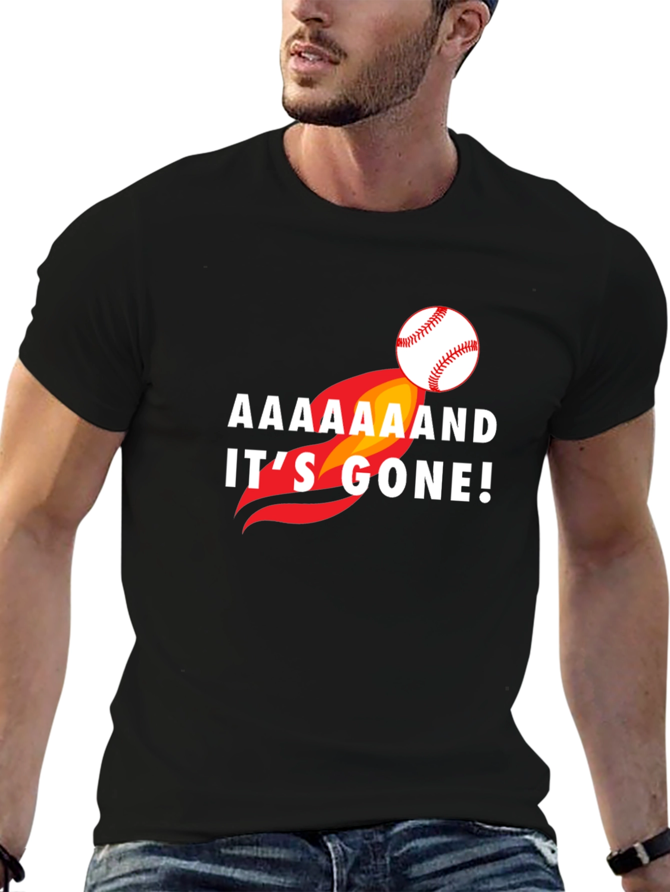 AAAAAAnd Its Gone! Baseball Graphic Tee
