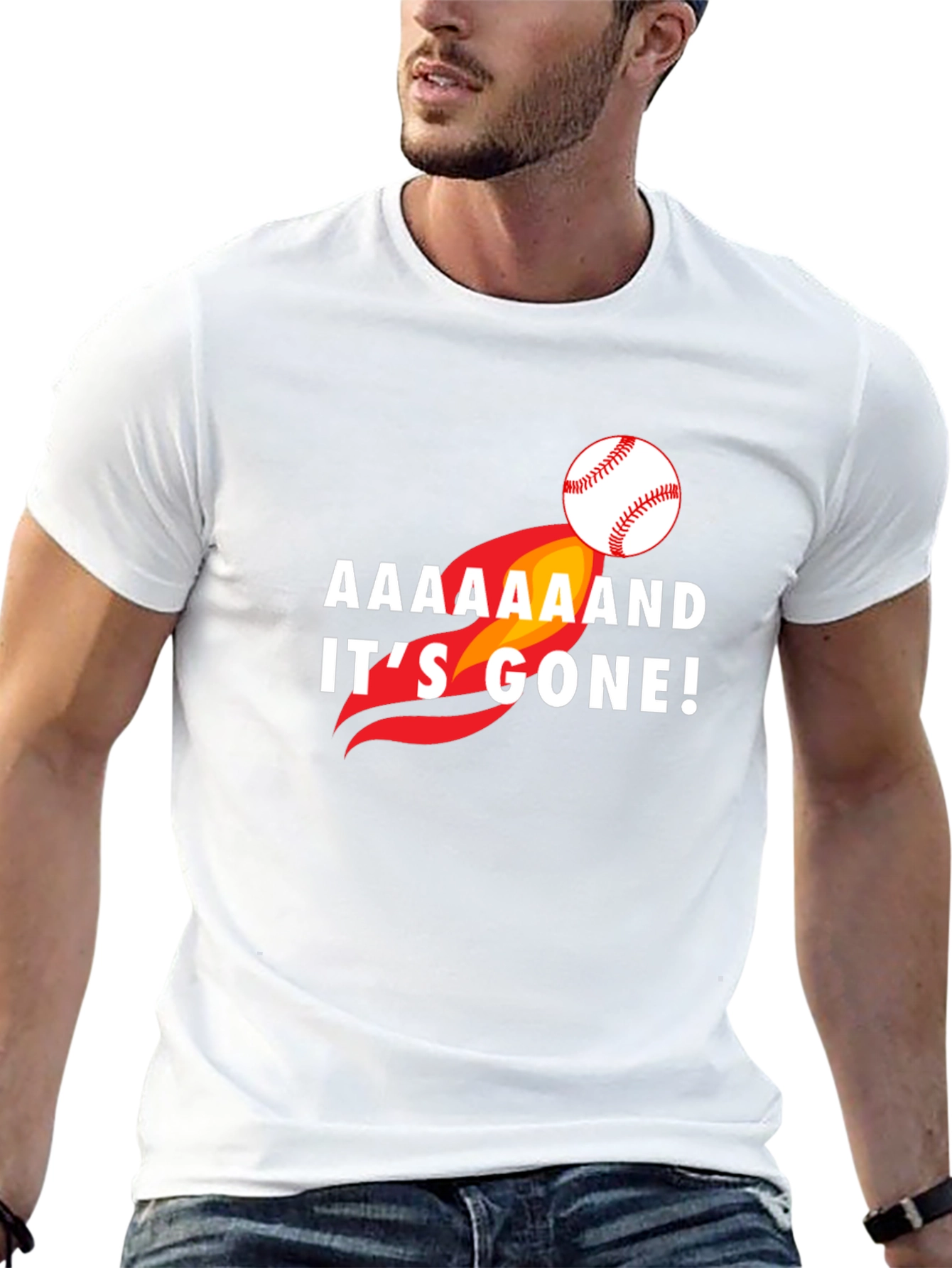 AAAAAAnd Its Gone! Baseball Graphic Tee