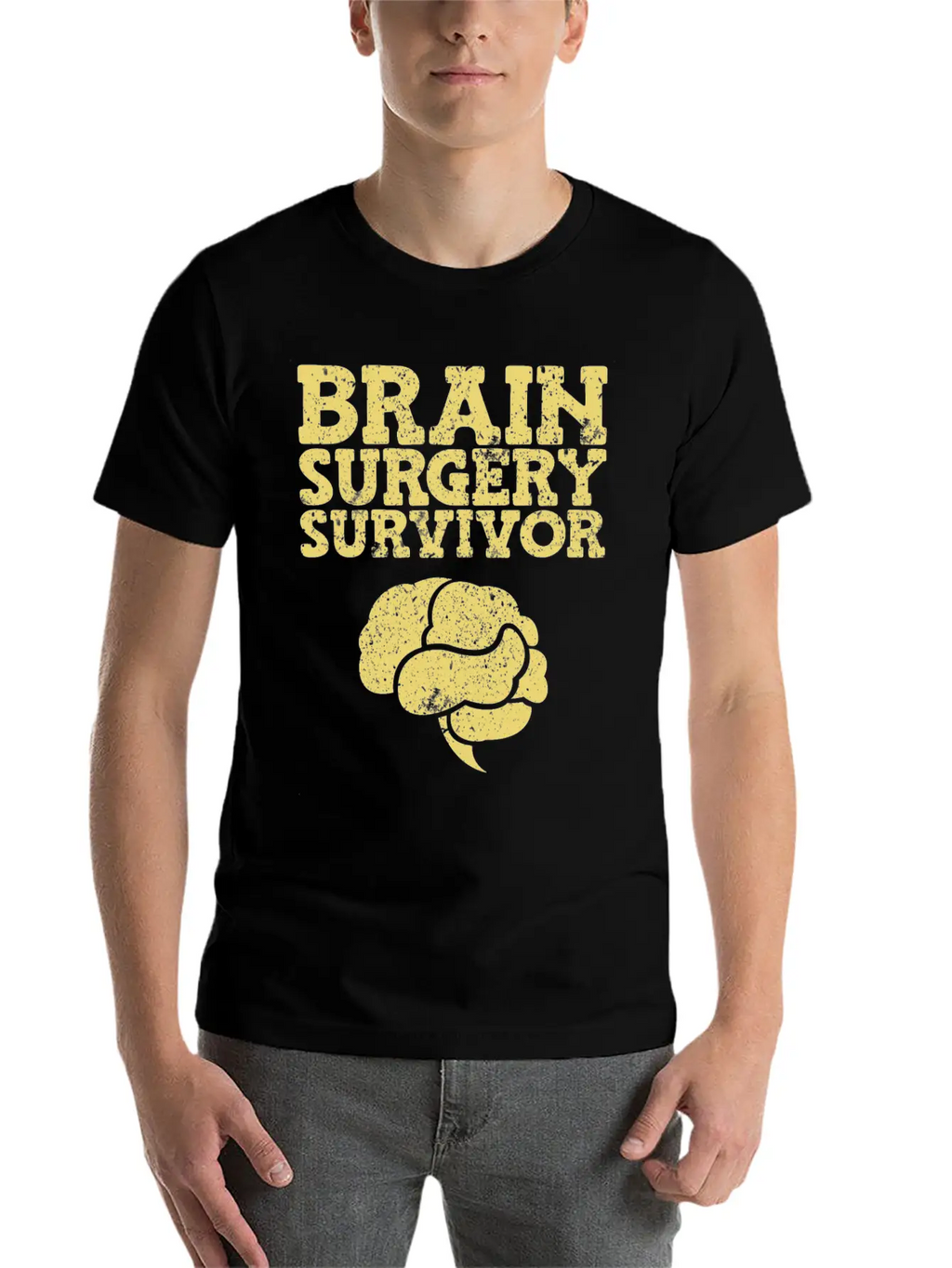 Brain Surgery Survivor Brain Tumor Classic Cotton Tee – Unisex Comfort For Any Season