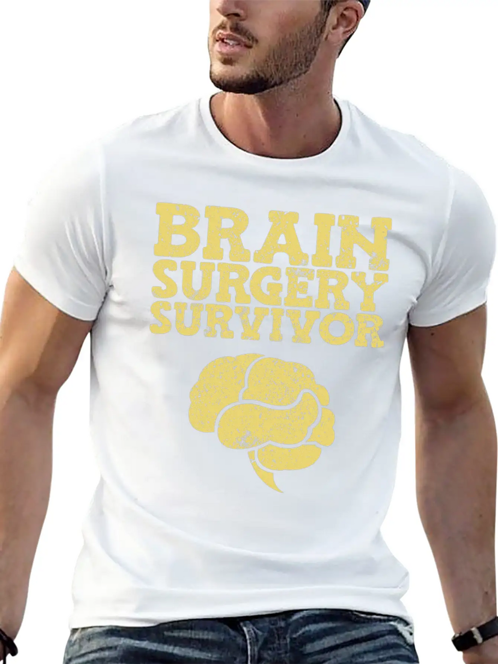 Brain Surgery Survivor Brain Tumor Classic Cotton Tee – Unisex Comfort For Any Season