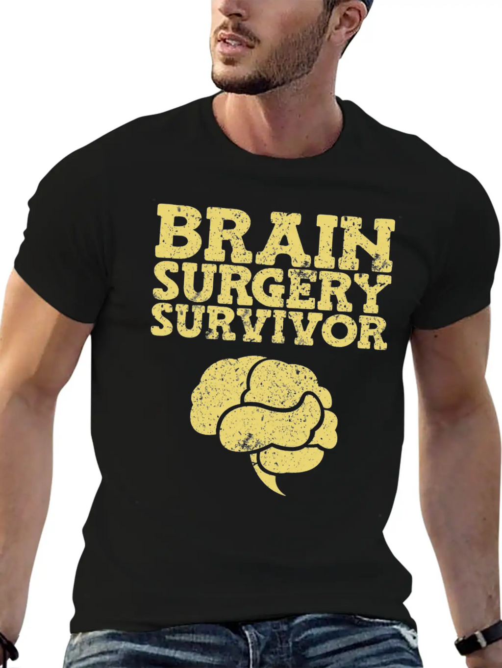 Brain Surgery Survivor Brain Tumor Classic Cotton Tee – Unisex Comfort For Any Season