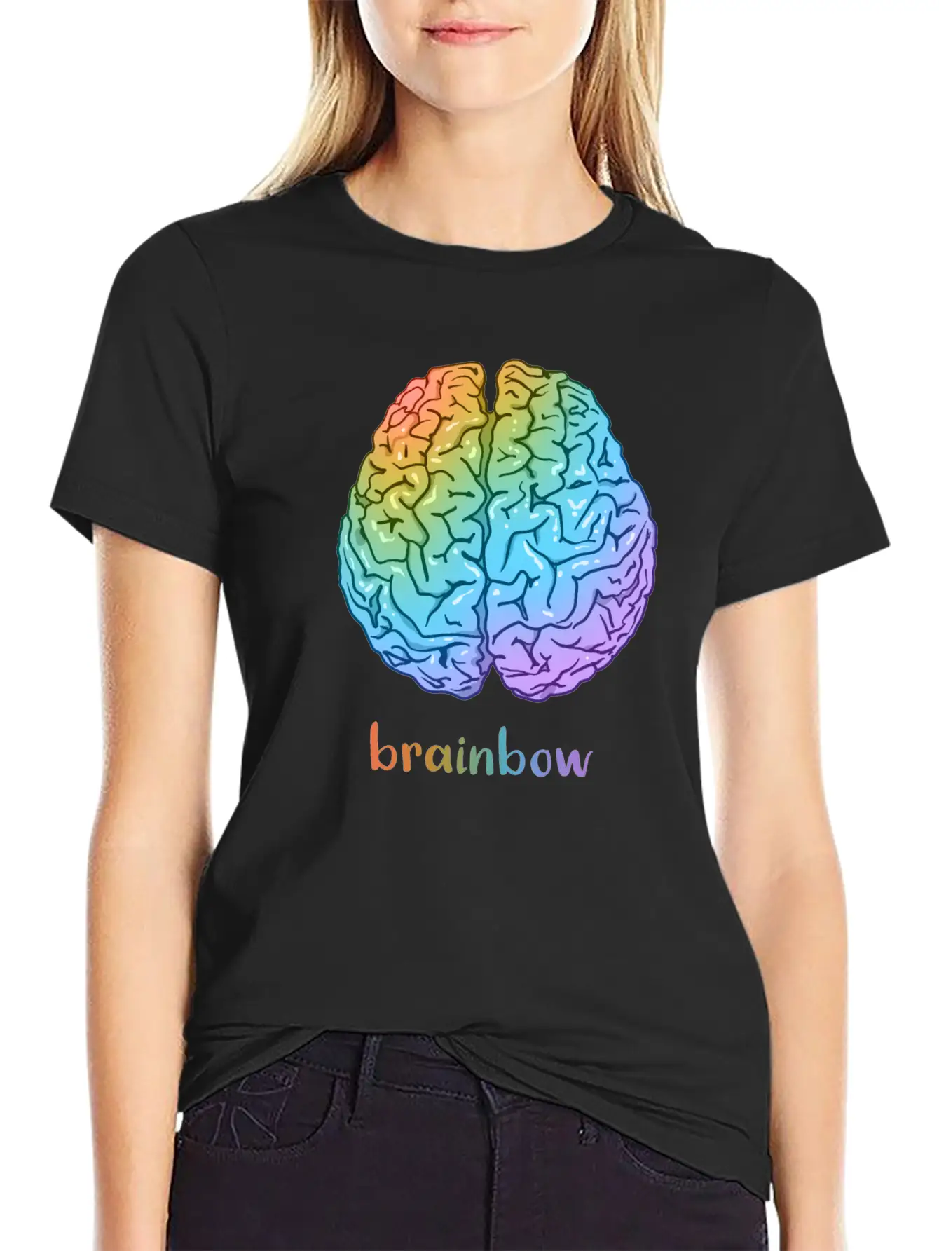 Brainbow Classic Cotton Tee – Unisex Comfort For Any Season