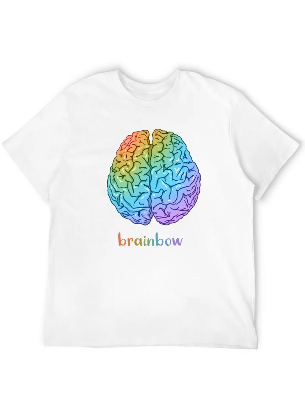 Brainbow Classic Cotton Tee – Unisex Comfort For Any Season