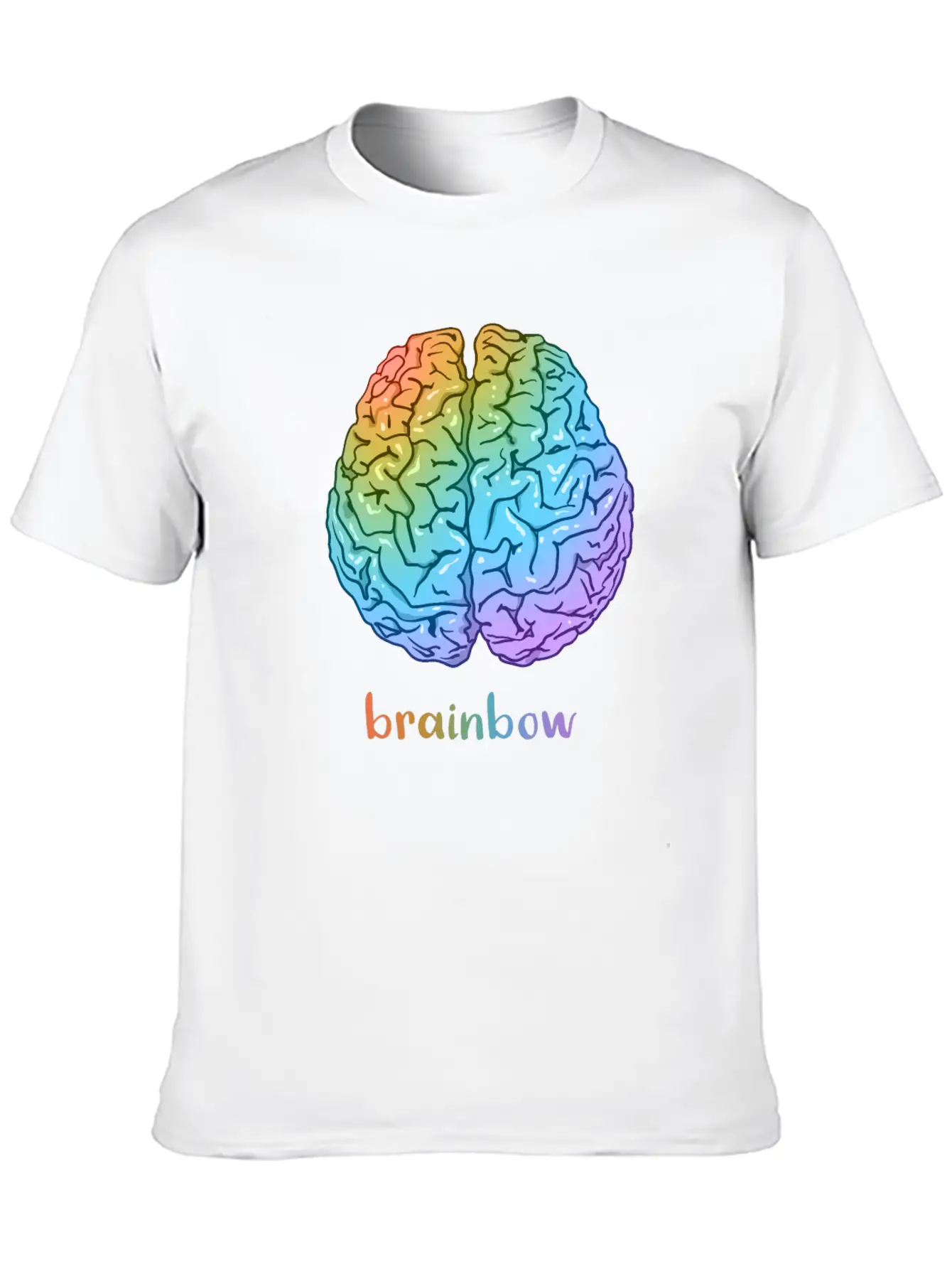 Brainbow Classic Cotton Tee – Unisex Comfort For Any Season