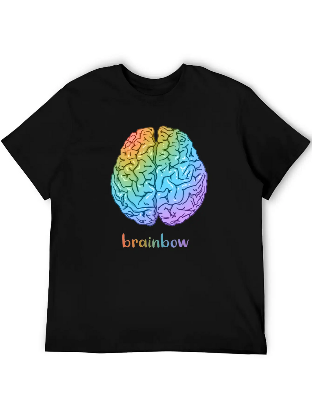 Brainbow Classic Cotton Tee – Unisex Comfort For Any Season