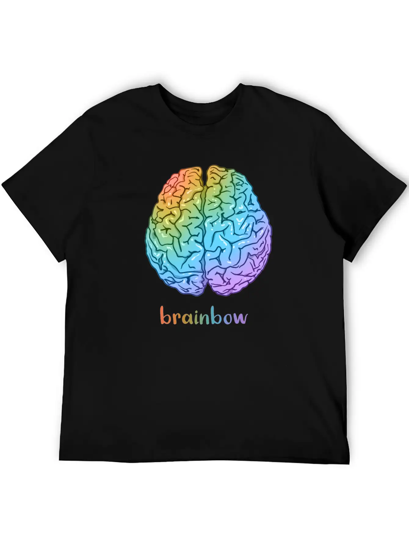 Brainbow Classic Cotton Tee – Unisex Comfort For Any Season