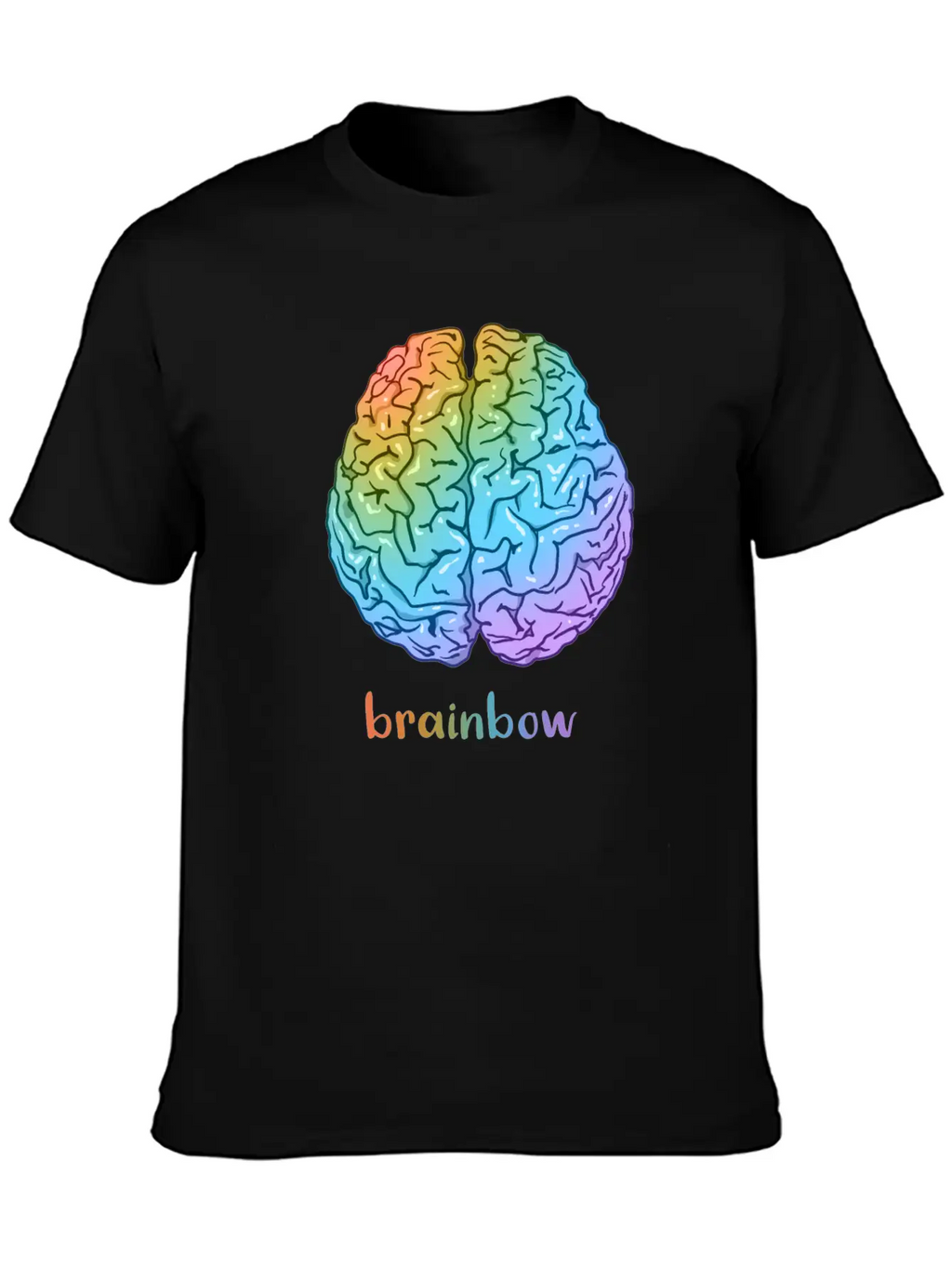 Brainbow Classic Cotton Tee – Unisex Comfort For Any Season