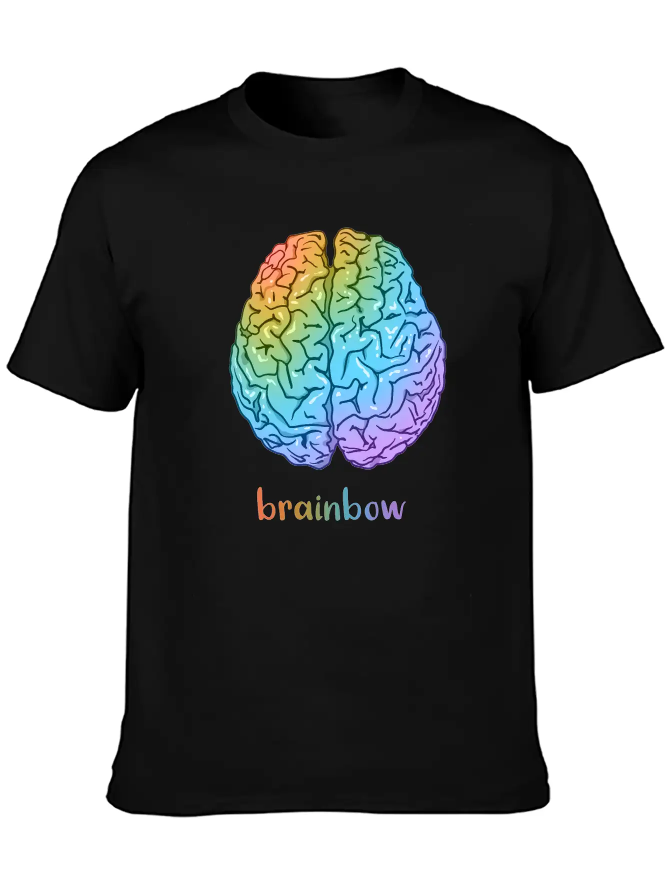 Brainbow Classic Cotton Tee – Unisex Comfort For Any Season