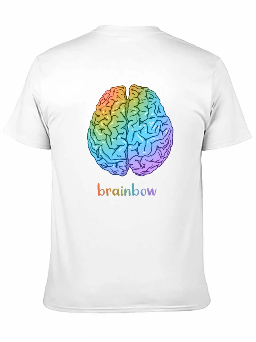 Brainbow Classic Cotton Tee – Unisex Comfort For Any Season