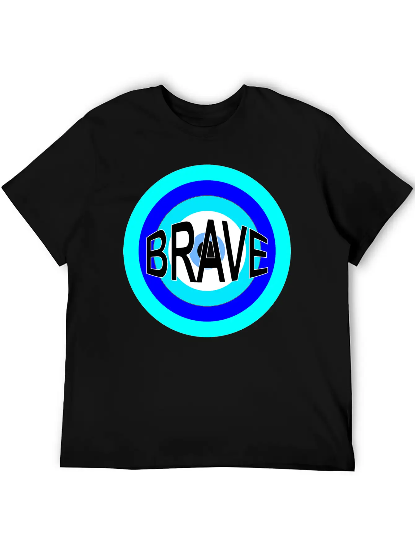 BRAVE Basic Graphic T-Shirt – Daily Comfort In Soft Cotton