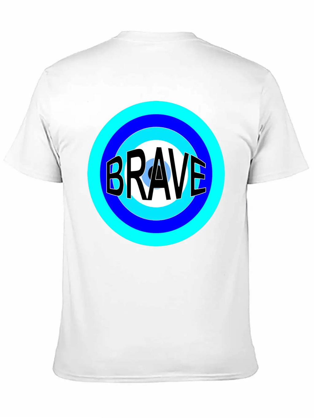 BRAVE Basic Graphic T-Shirt – Daily Comfort In Soft Cotton
