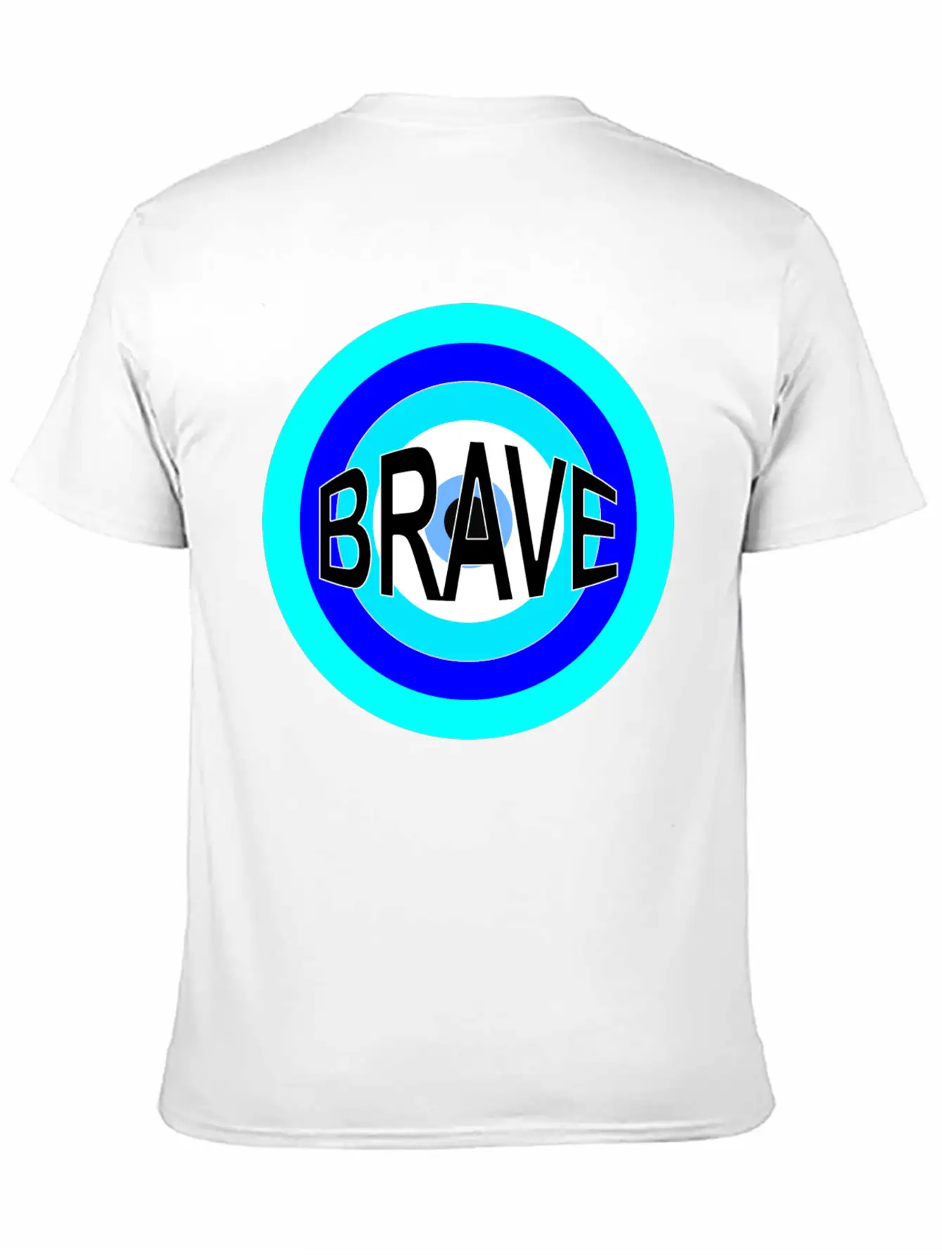 BRAVE Basic Graphic T-Shirt – Daily Comfort In Soft Cotton
