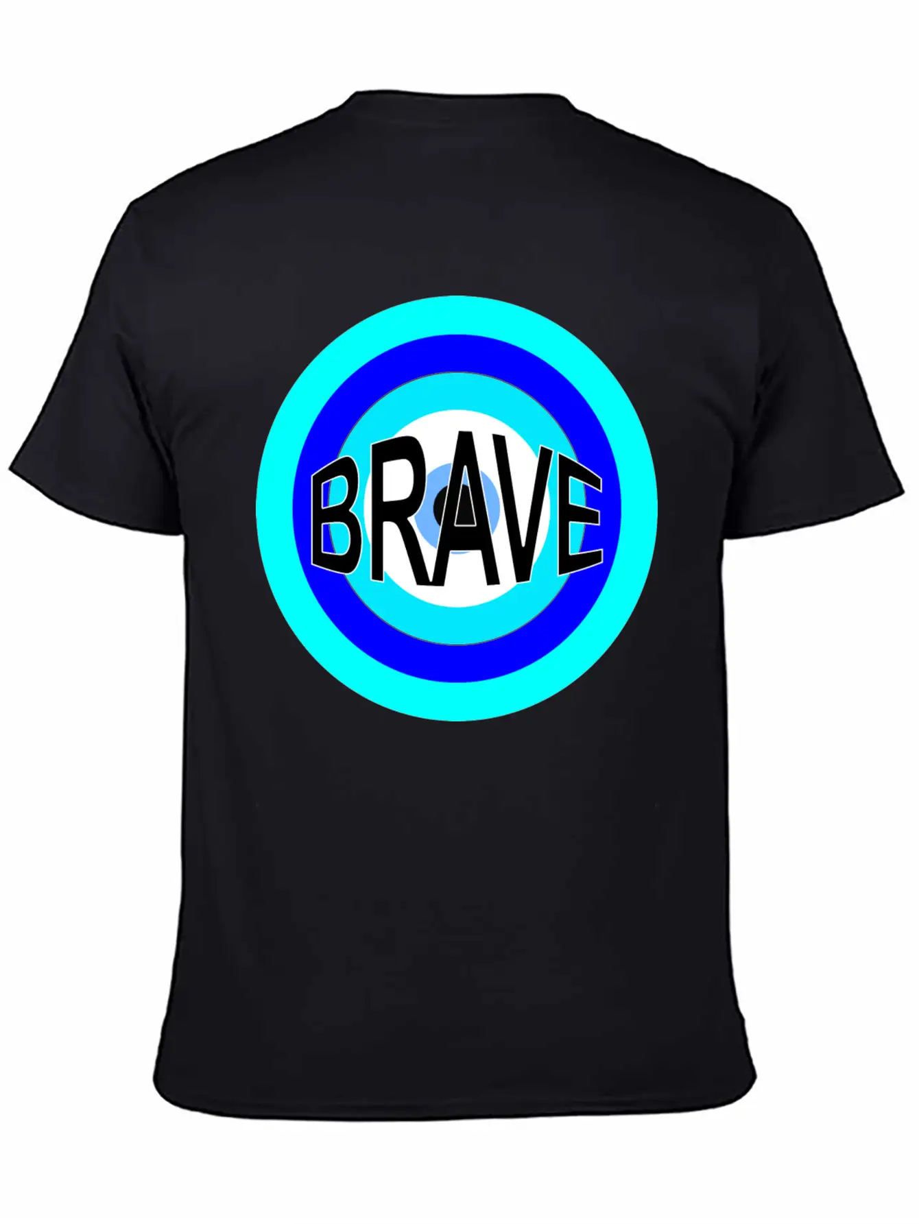 BRAVE Basic Graphic T-Shirt – Daily Comfort In Soft Cotton
