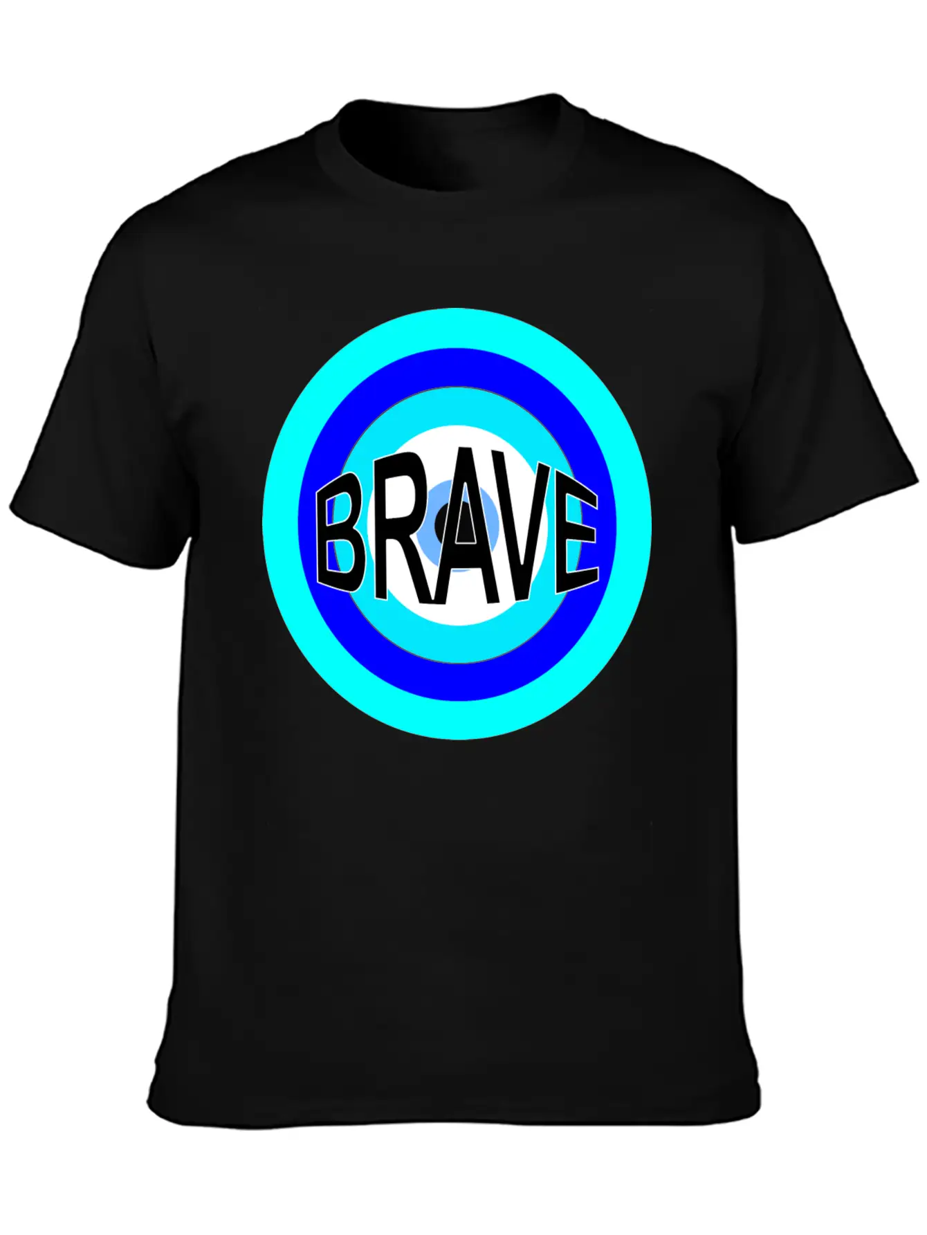 BRAVE Basic Graphic T-Shirt – Daily Comfort In Soft Cotton